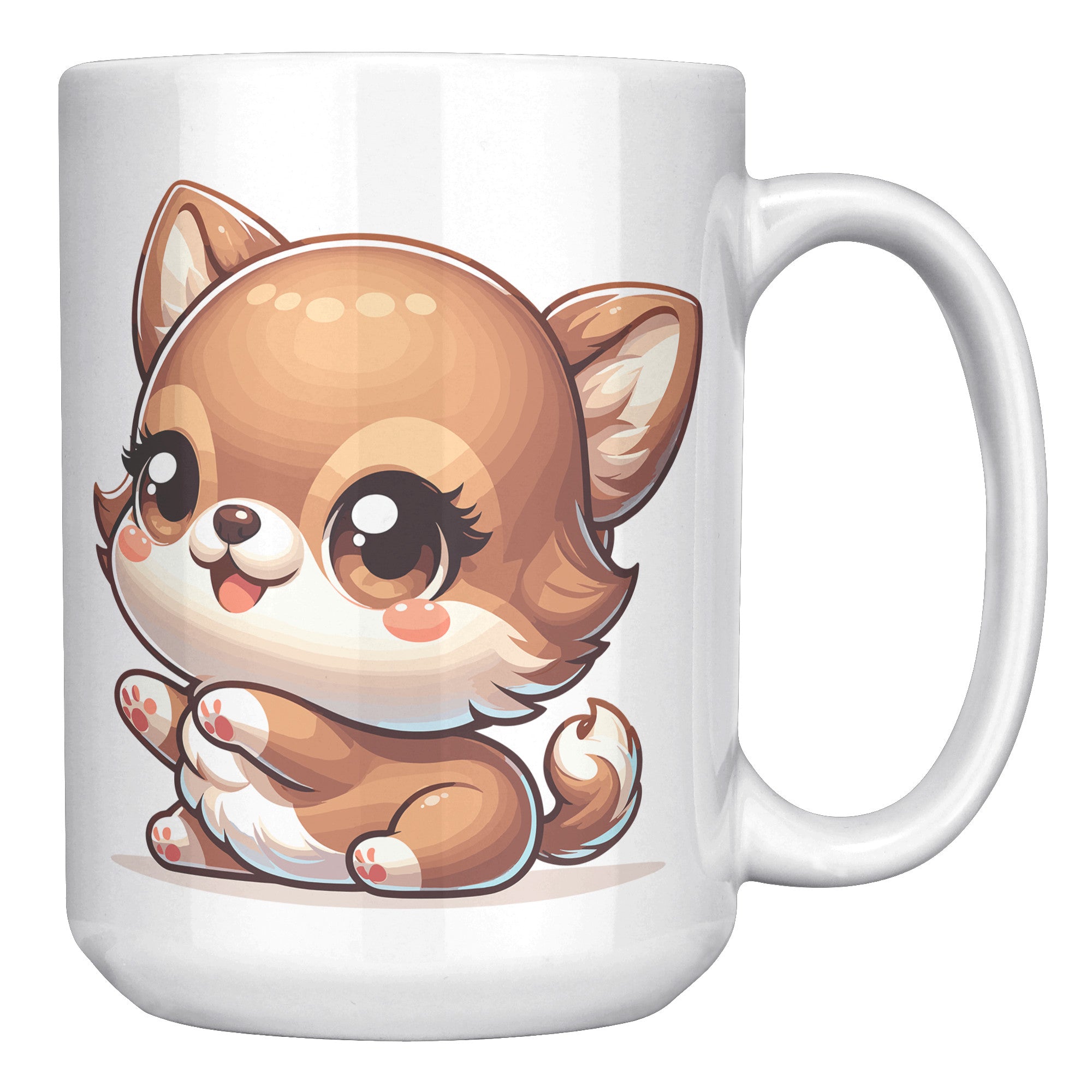 Chihuahua Cartoon Coffee Mug