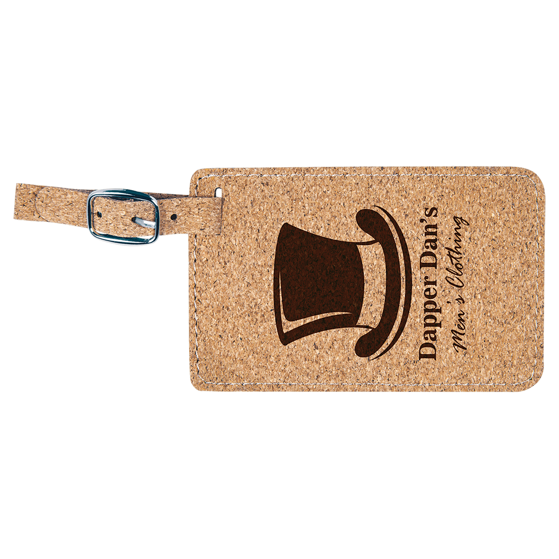 Personalized Laserable Leatherette Luggage Tag – Durable, Stylish & Customizable