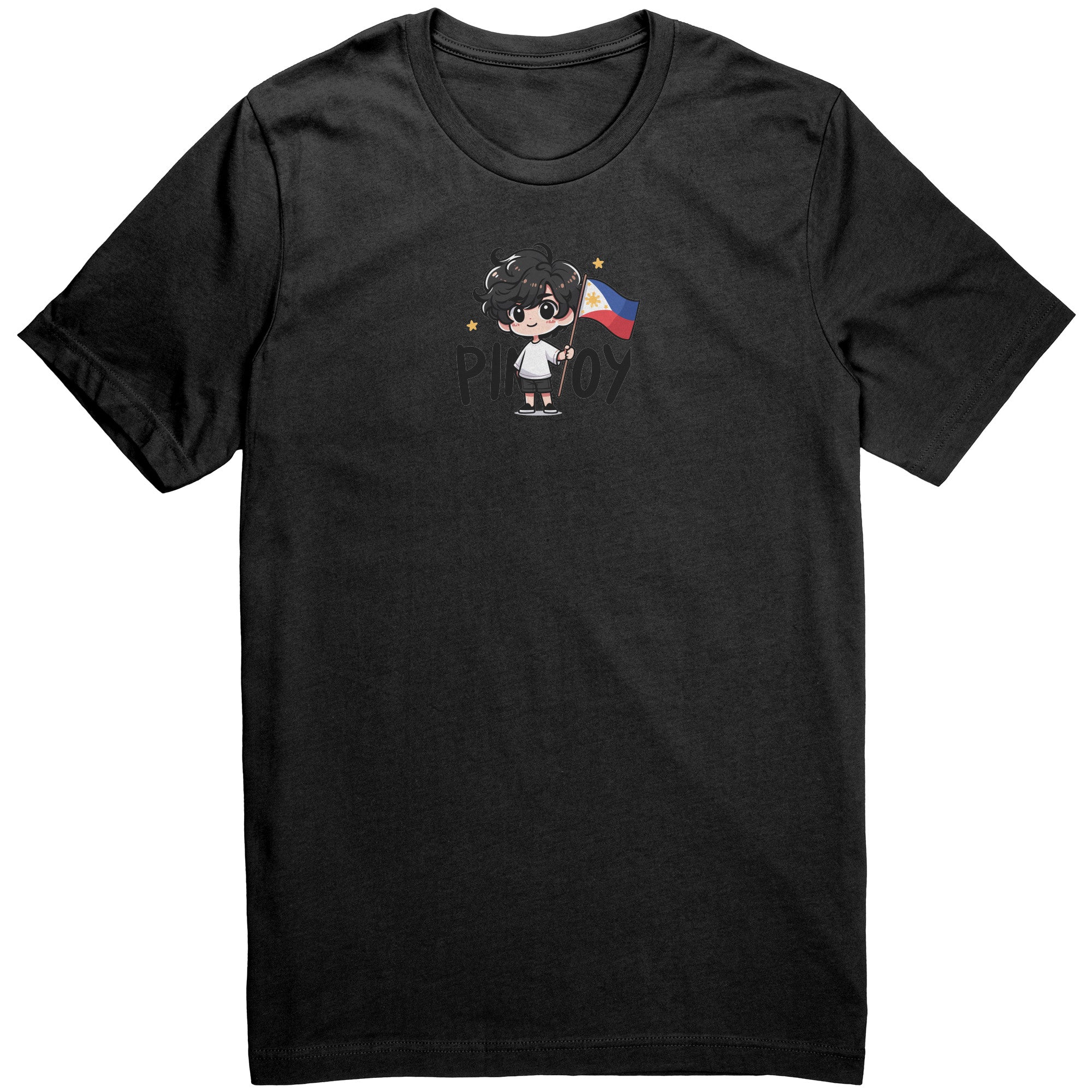 "Cute Cartoon Filipino Pride T-shirt - Vibrant Pinoy Pride Tee - Perfect Gift for Filipinos - Colorful Philippines Heritage Tee" - P