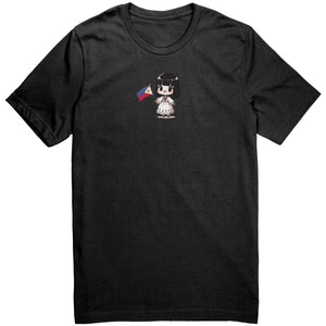 "Cute Cartoon Filipino Pride T-shirt - Vibrant Pinoy Pride Tee - Perfect Gift for Filipinos - Colorful Philippines Heritage Tee" - K