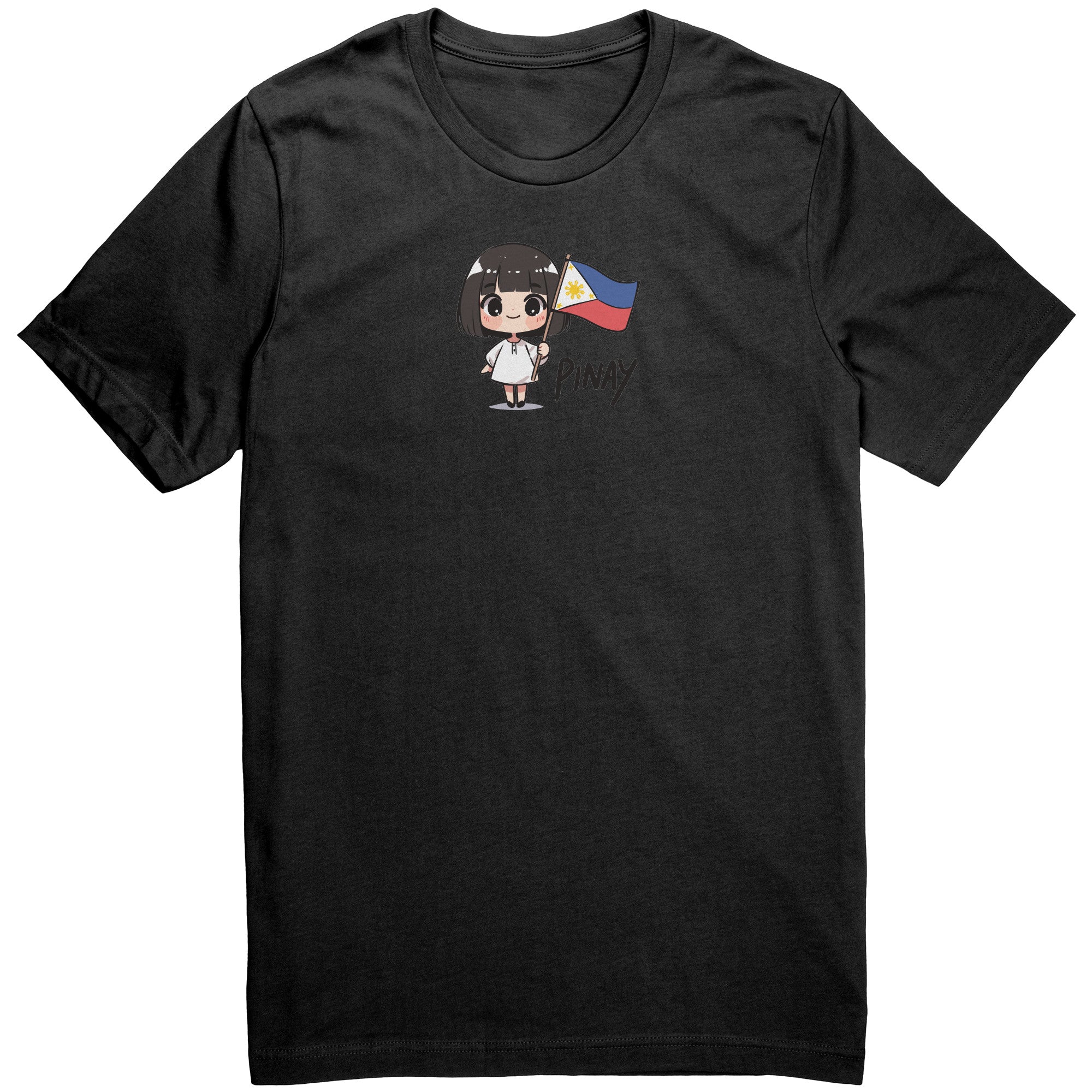"Cute Cartoon Filipino Pride T-shirt - Vibrant Pinoy Pride Tee - Perfect Gift for Filipinos - Colorful Philippines Heritage Tee" - G