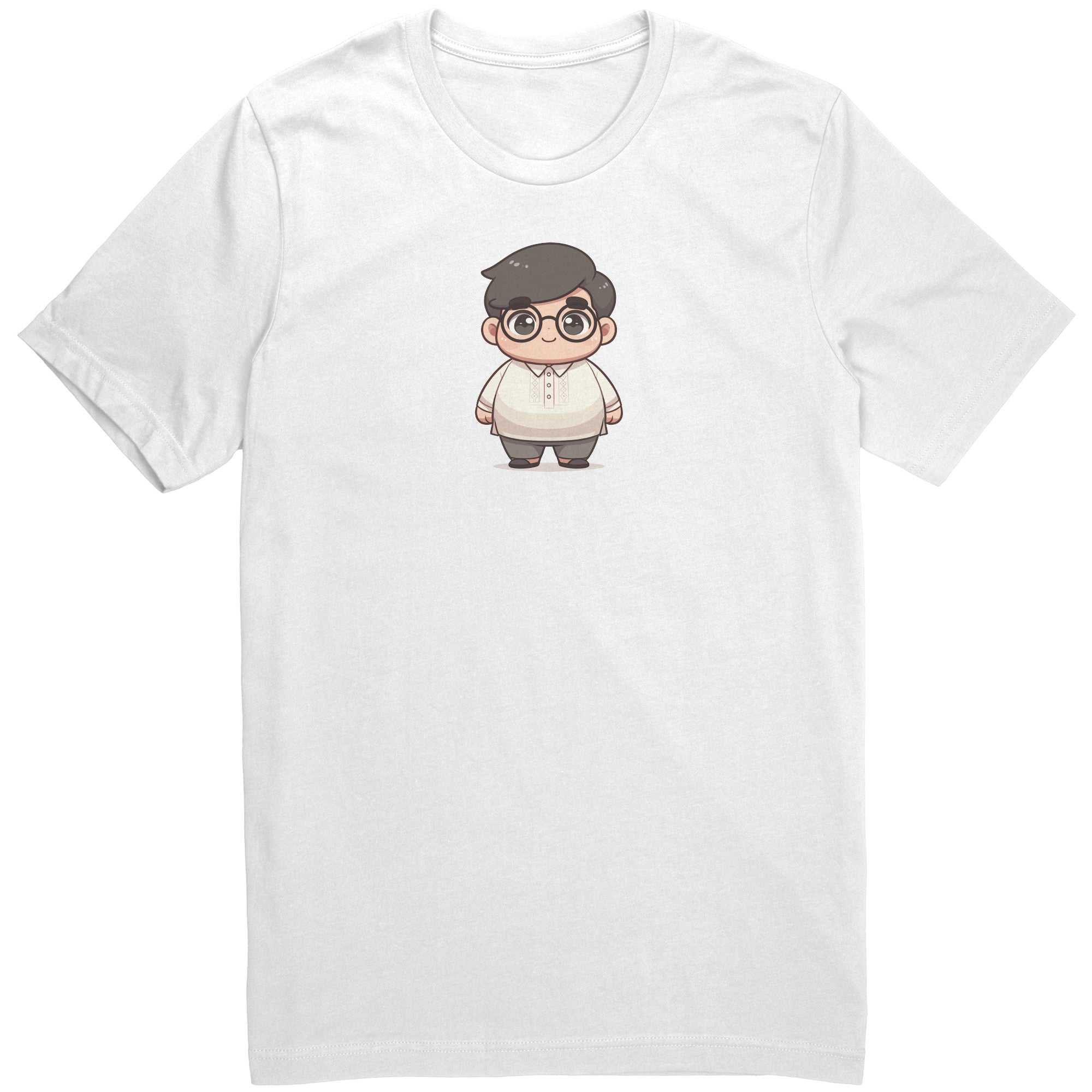 "Cute Cartoon Filipino Pride T-shirt - Vibrant Pinoy Pride Tee - Perfect Gift for Filipinos - Colorful Philippines Heritage Tee" - X