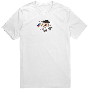 "Cute Cartoon Filipino Pride T-shirt - Vibrant Pinoy Pride Tee - Perfect Gift for Filipinos - Colorful Philippines Heritage Tee" - S