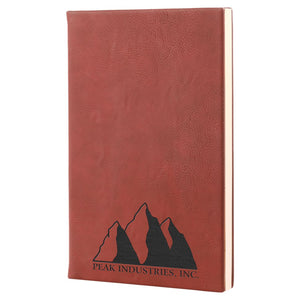 Laser-Engraved Leatherette Journal – Personalized Notebook
