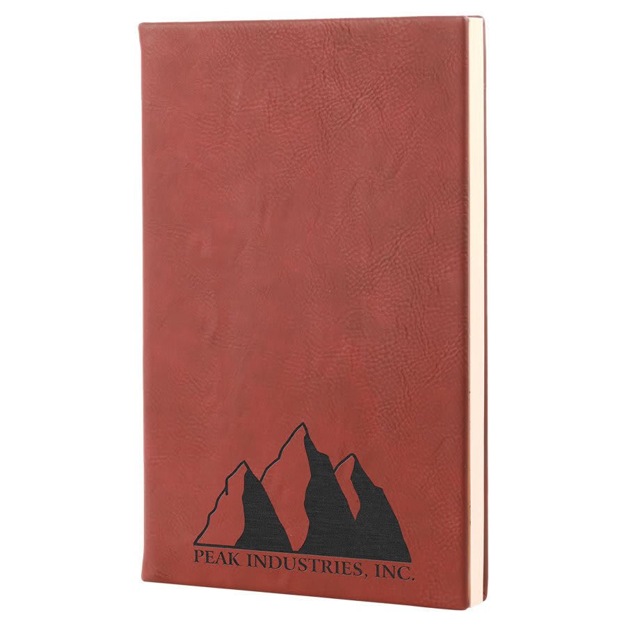Laser-Engraved Leatherette Journal – Personalized Notebook