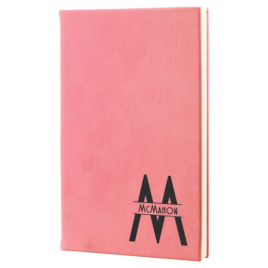 Laser-Engraved Leatherette Journal – Personalized Notebook