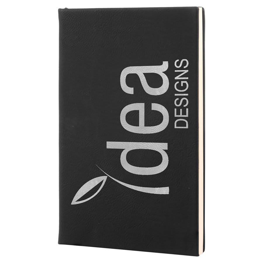 Laser-Engraved Leatherette Journal – Personalized Notebook