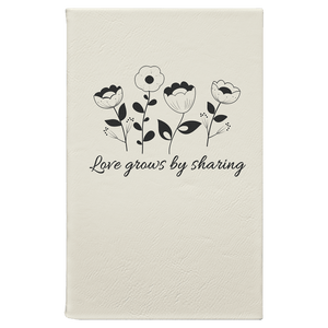 Laser-Engraved Leatherette Journal – Personalized Notebook