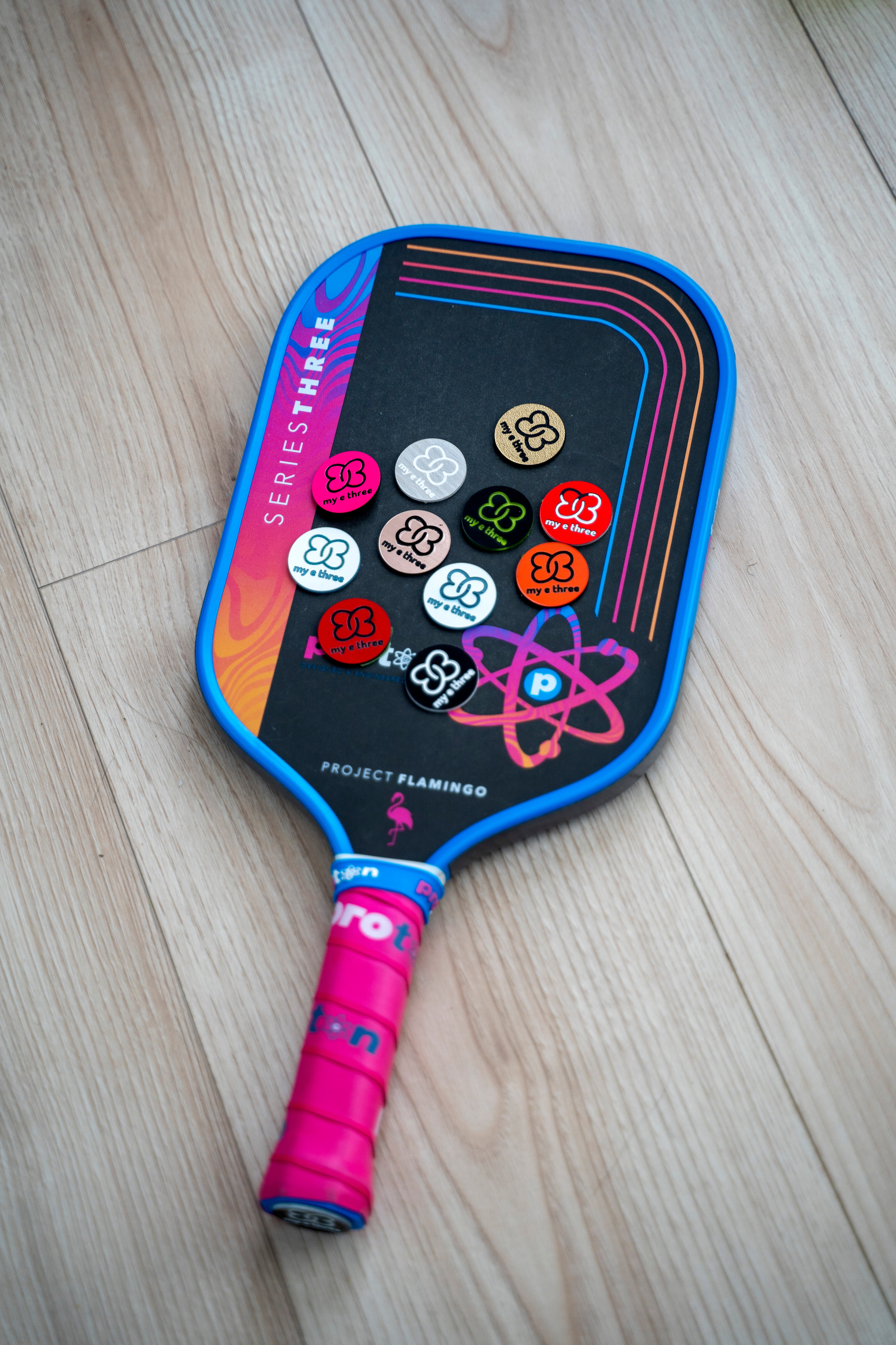 Custom Pickleball Paddle Butt Caps/ Tennis End Caps - 2 for $20 – Personalized • 3D Epoxy protection • Multiple Colors