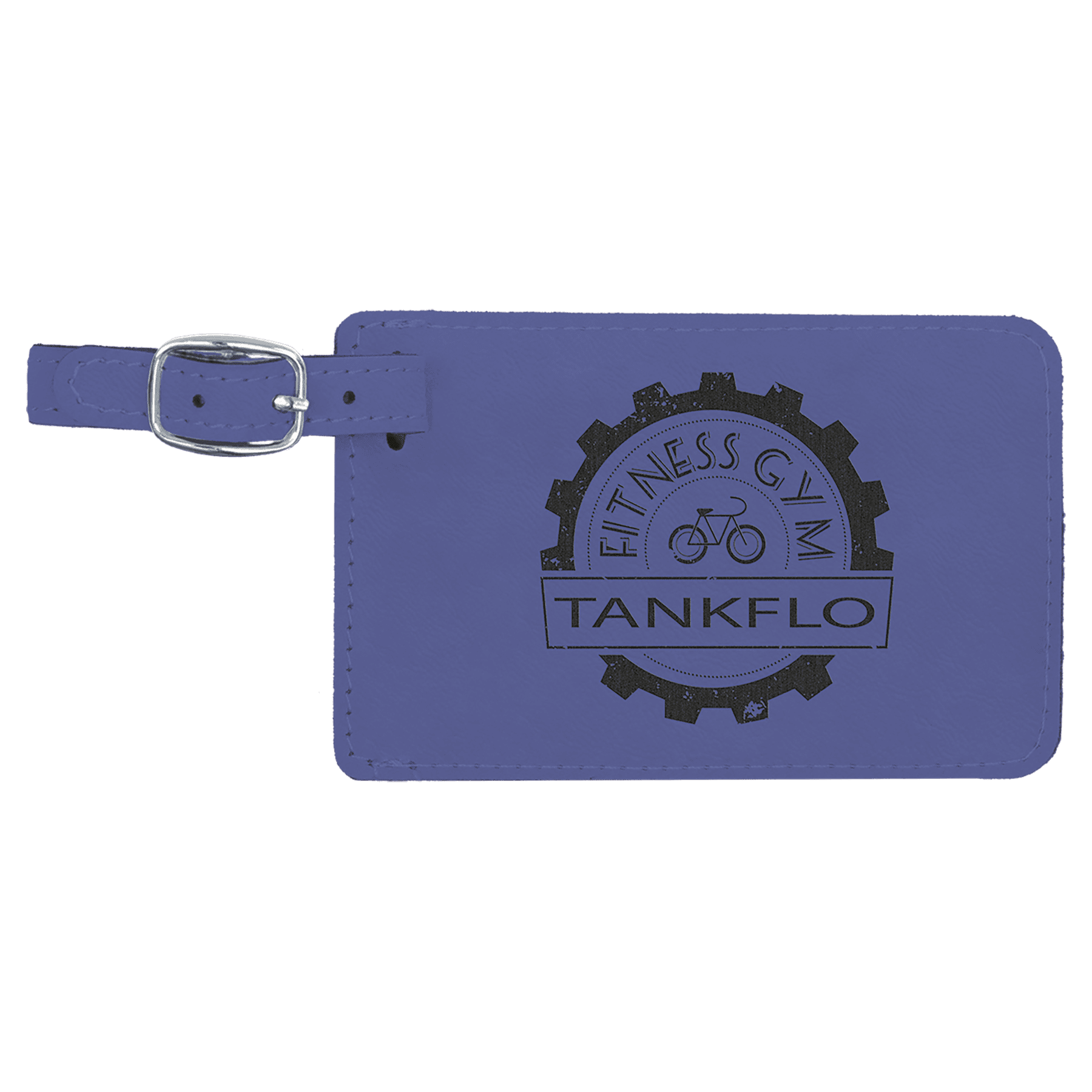 Personalized Laserable Leatherette Luggage Tag – Durable, Stylish & Customizable