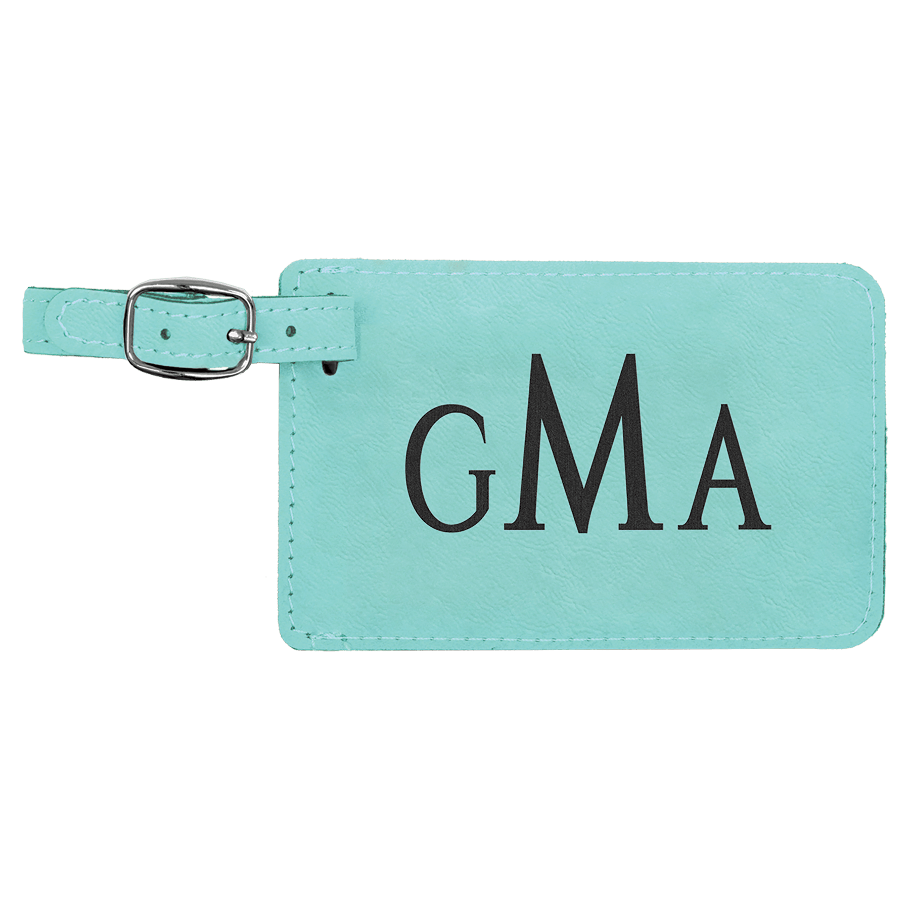 Personalized Laserable Leatherette Luggage Tag – Durable, Stylish & Customizable