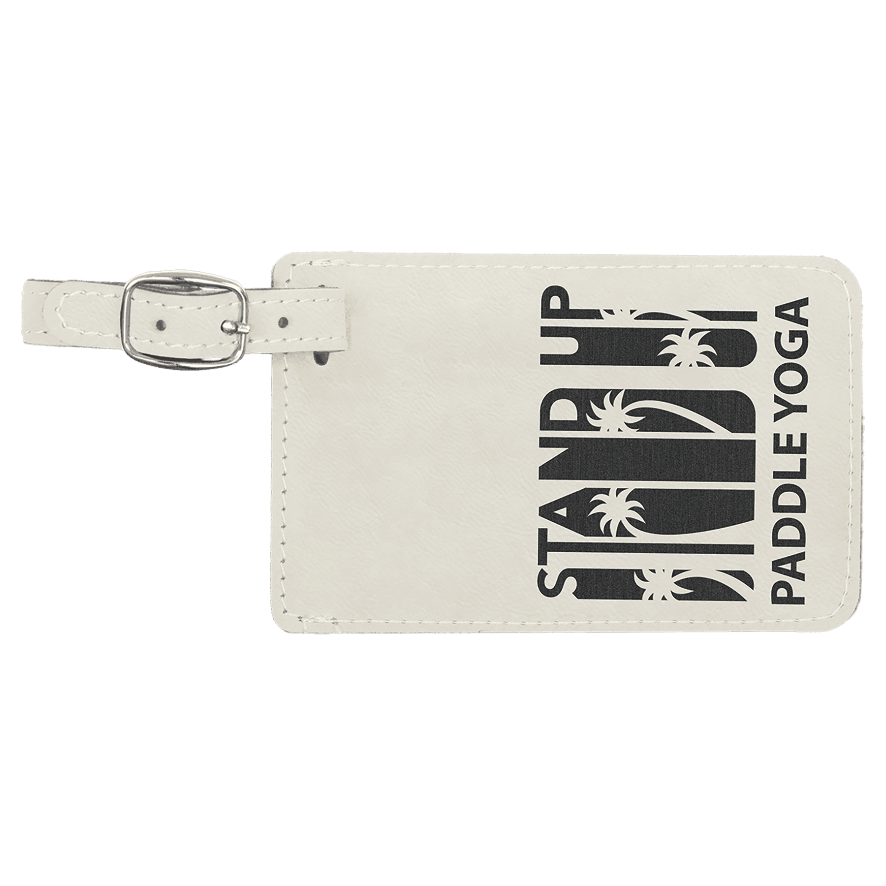 Personalized Laserable Leatherette Luggage Tag – Durable, Stylish & Customizable