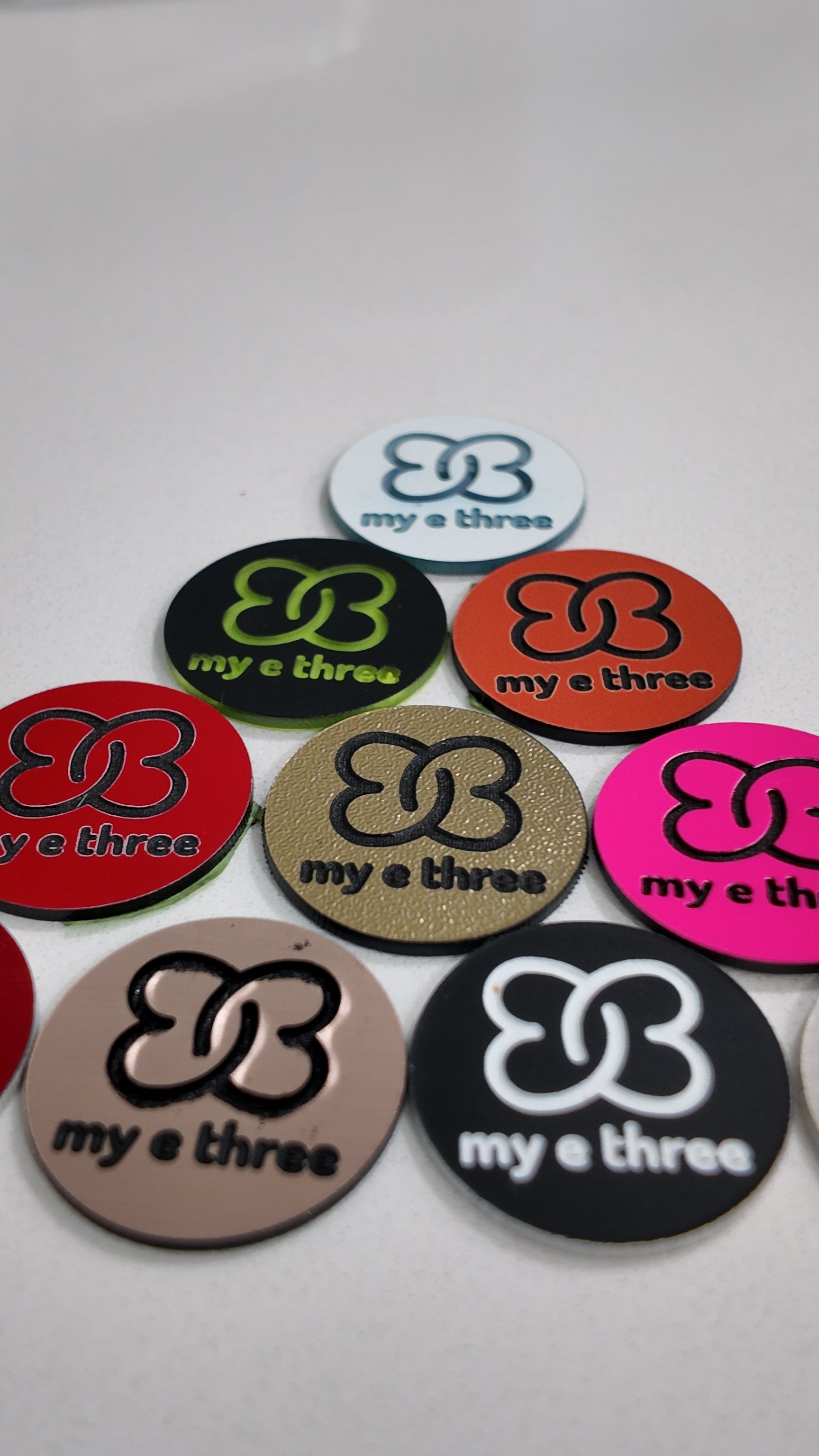 Custom Pickleball Paddle Butt Caps/ Tennis End Caps - 2 for $20 – Personalized • 3D Epoxy protection • Multiple Colors