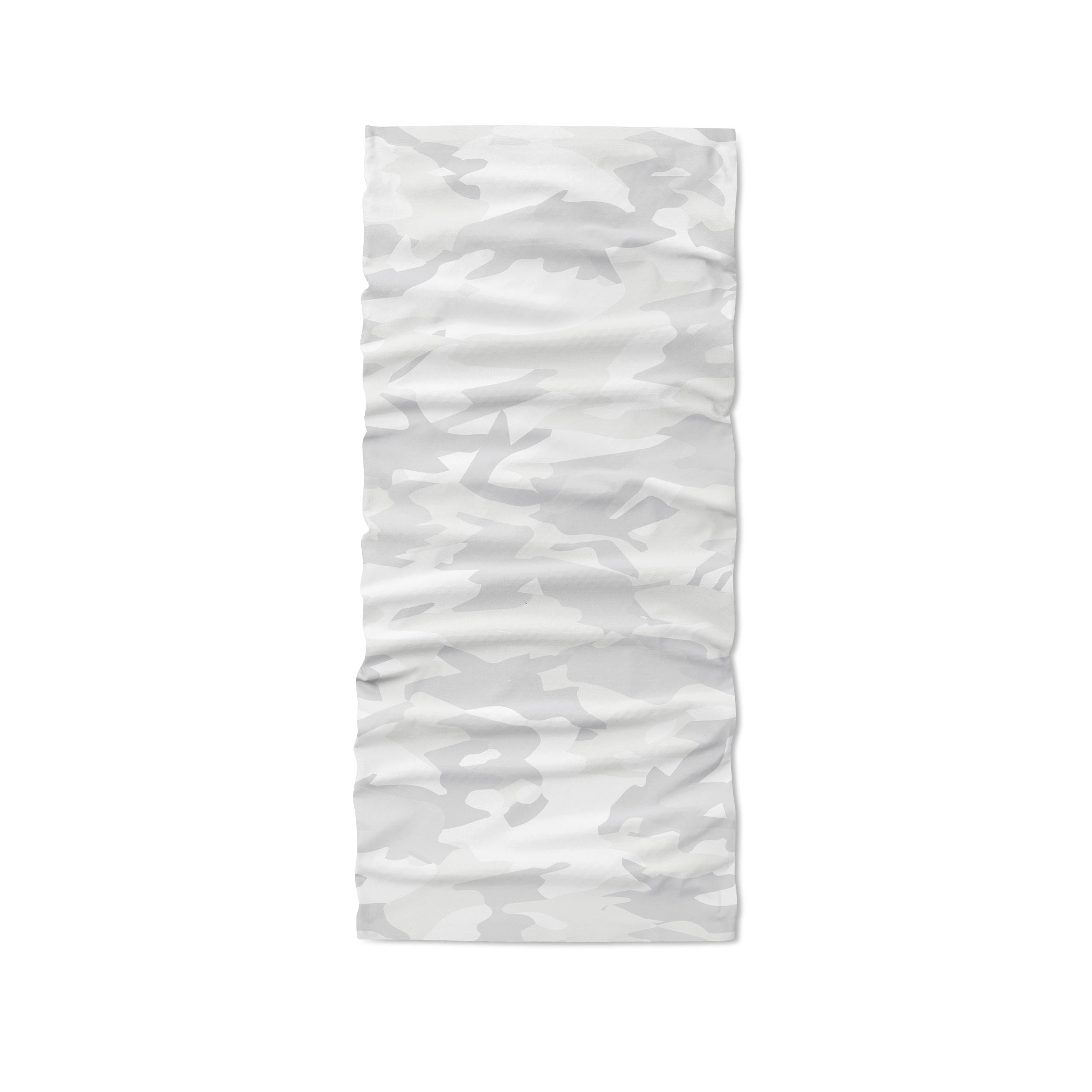 White Camo Neck GaiterNeck Gaiter - My E Three