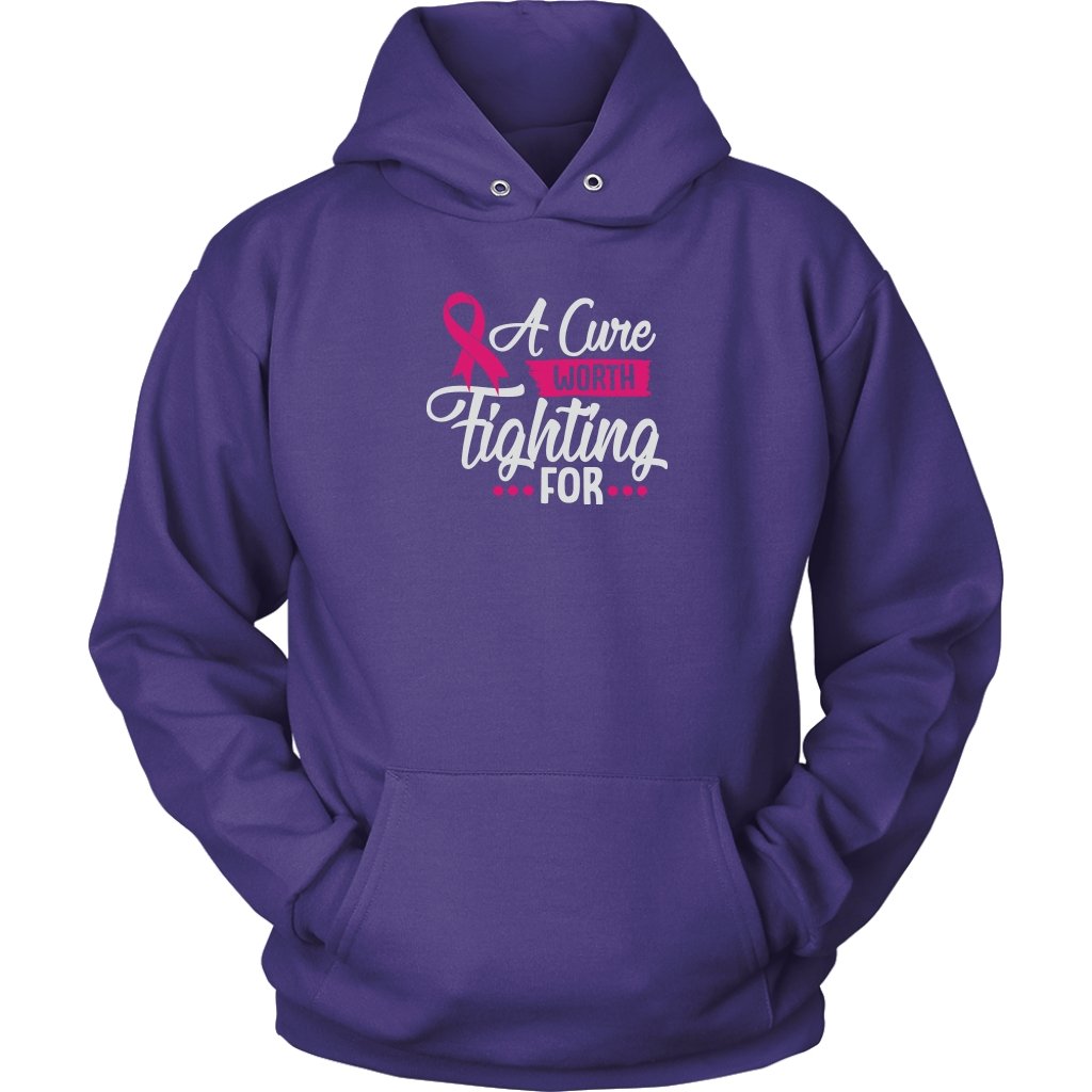 A Cure Worth Fighting For Unisex HoodieT-shirt - My E Three