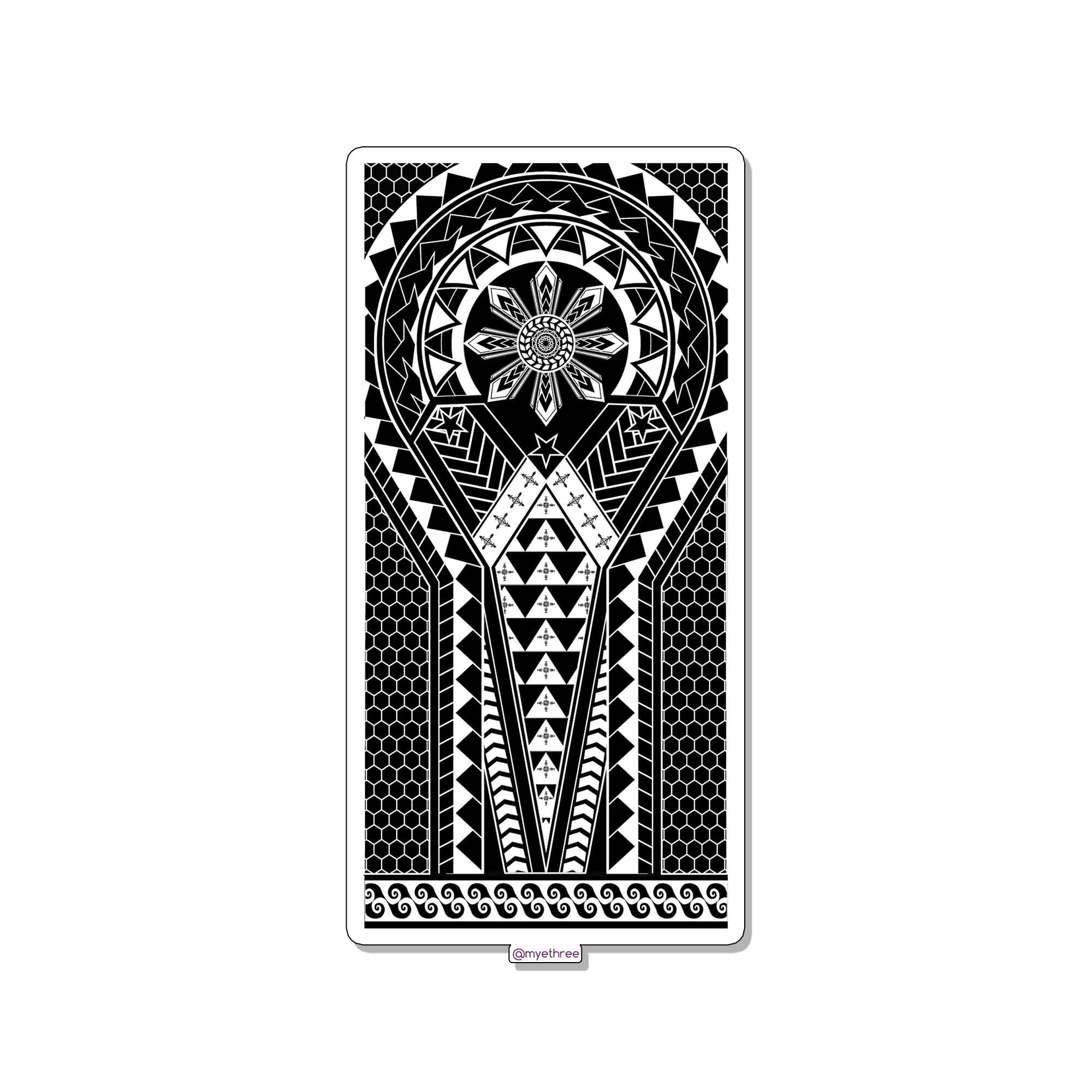 Batok Tatak Sticker or MagnetSticker or Magnet - My E Three