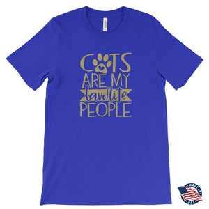 Cats Are My Favorite PeopleT-shirt - My E Three