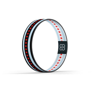 Chicago FlagWristbands - My E Three