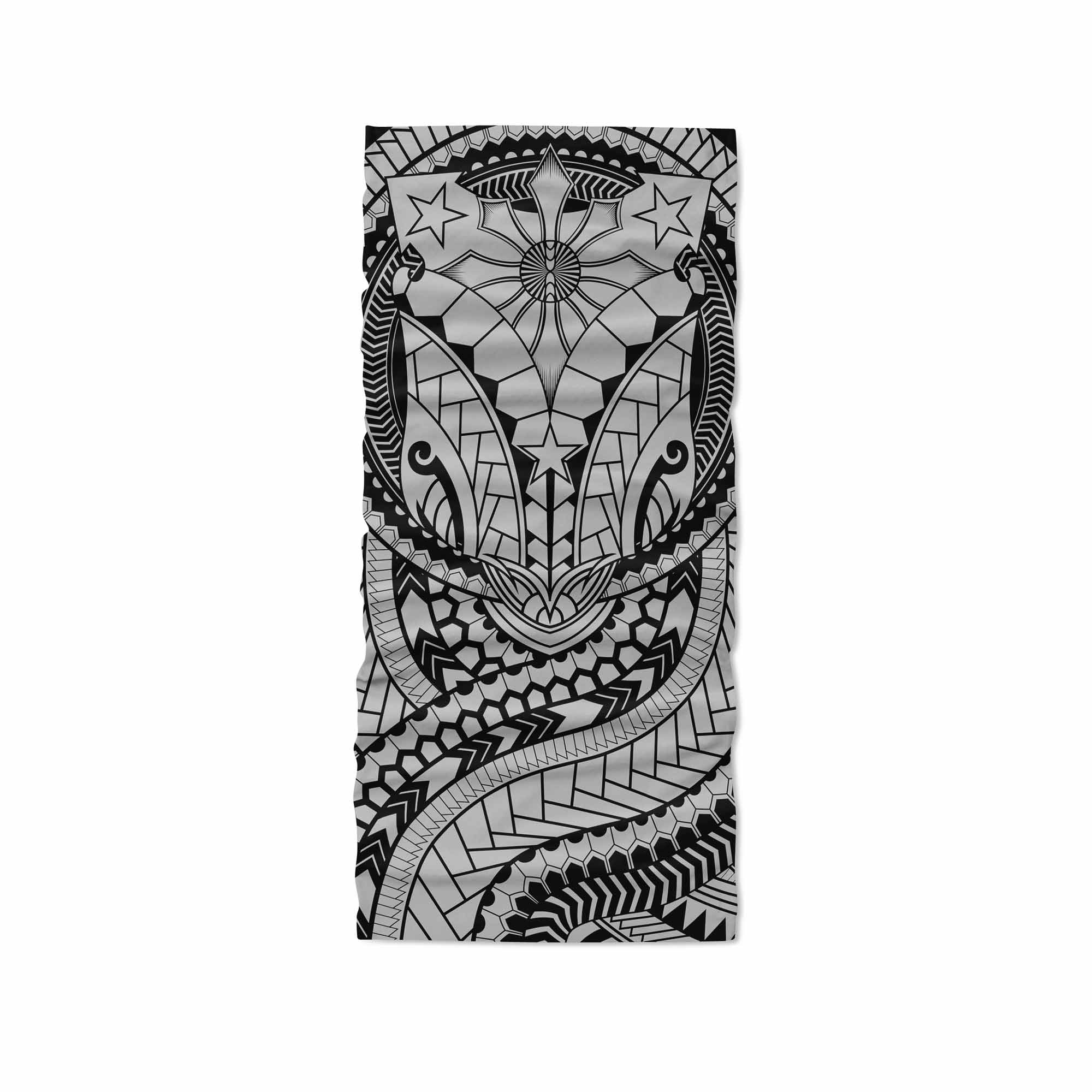 Filipino Tattoo HEMMEDNeck Gaiter - My E Three
