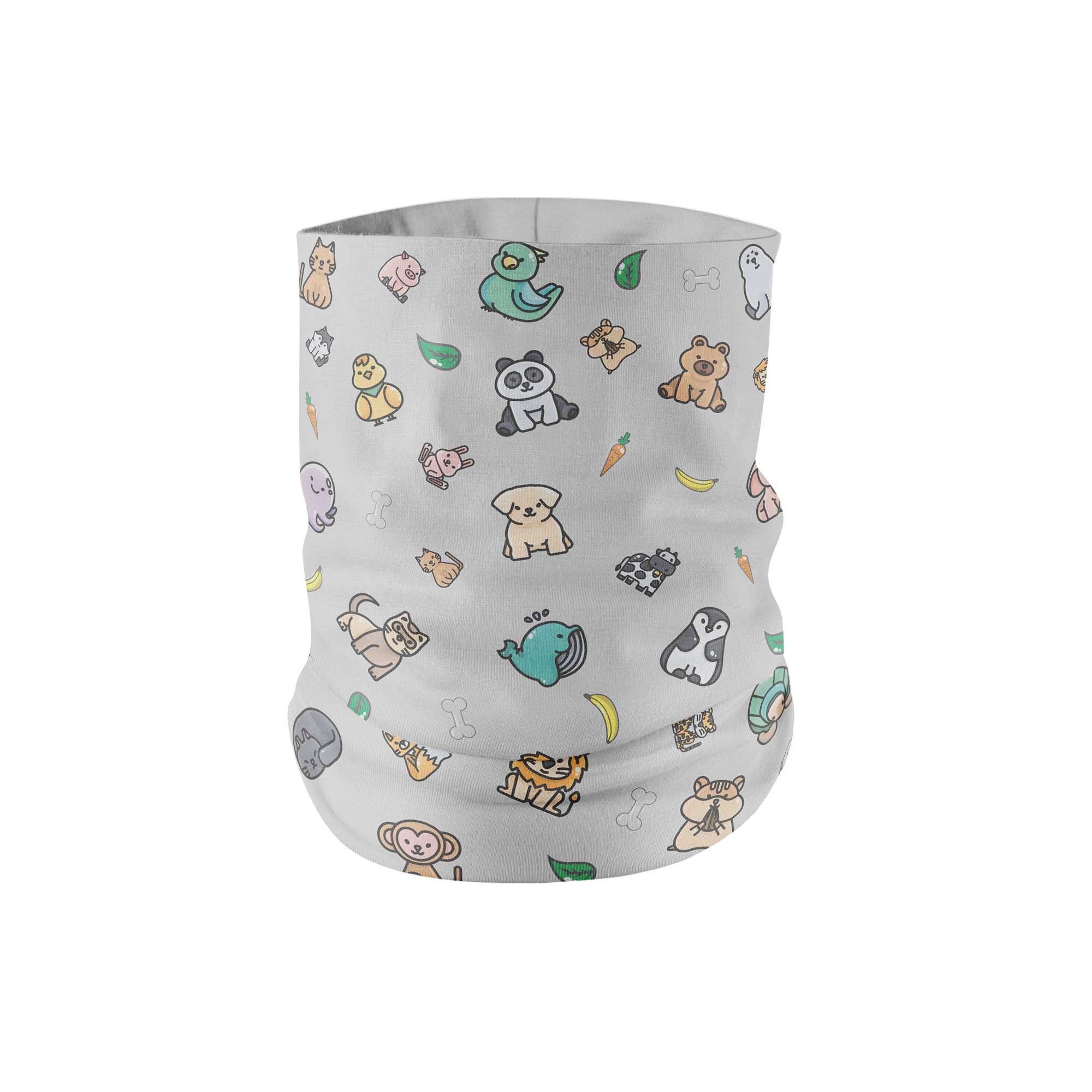 Cute Animal Neck Gaiter fits Kids, Youth and PetiteNeck Gaiter - My E Three