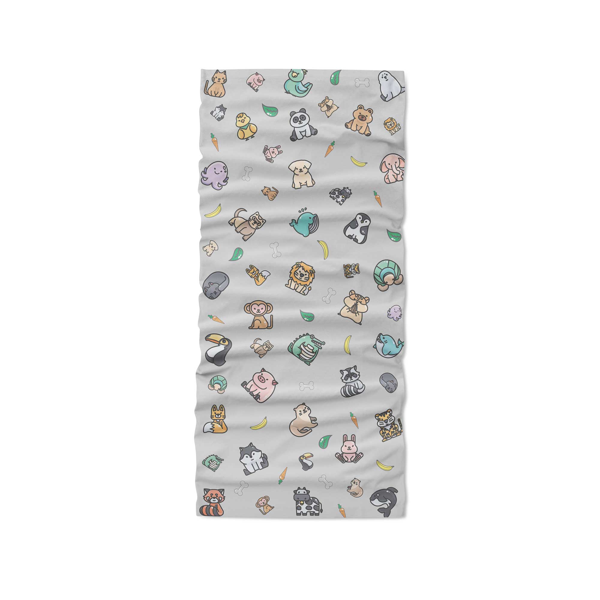 Cute Animal Neck Gaiter fits Kids, Youth and PetiteNeck Gaiter - My E Three