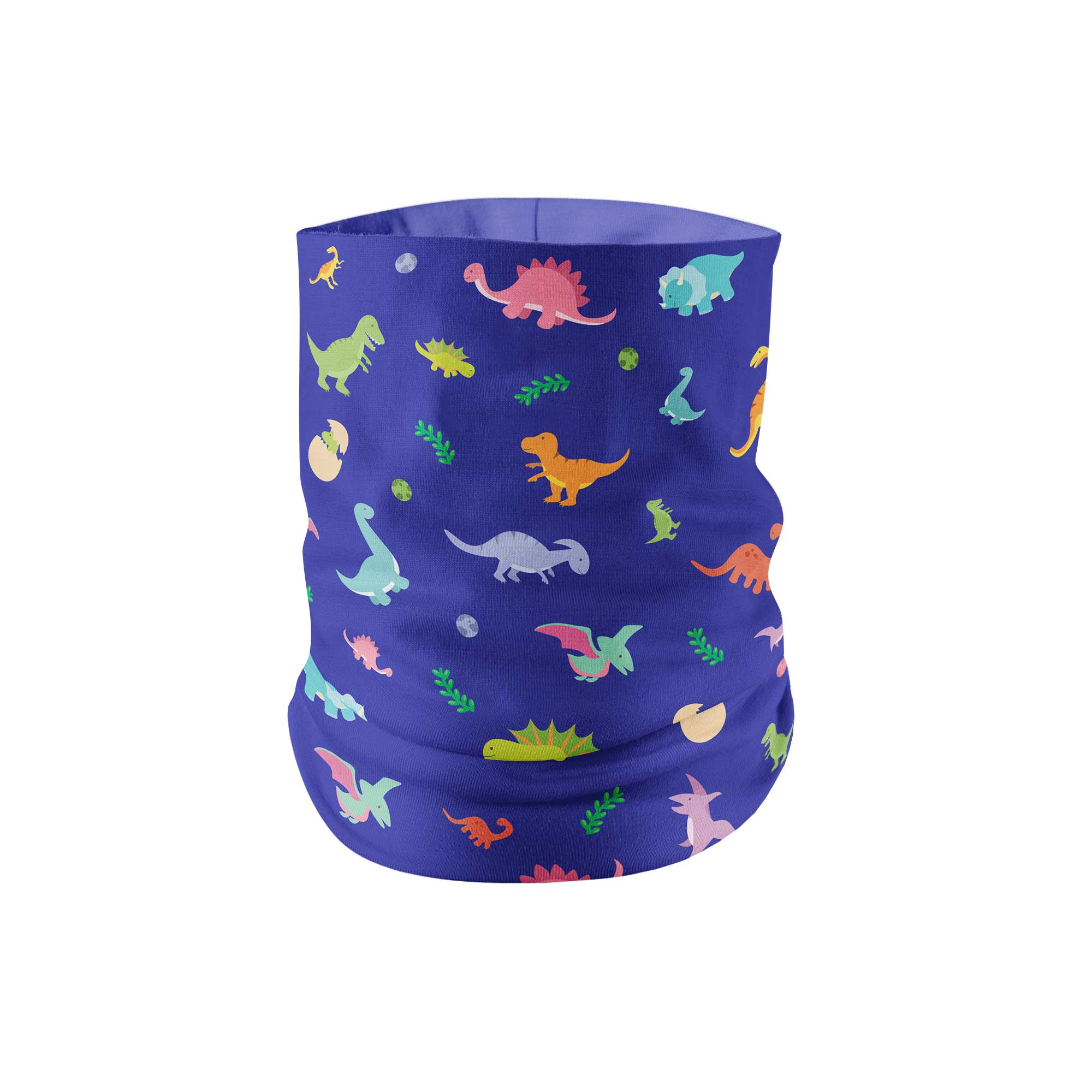 Dinosaur Neck Gaiter fits Kids, Youth and PetiteNeck Gaiter - My E Three