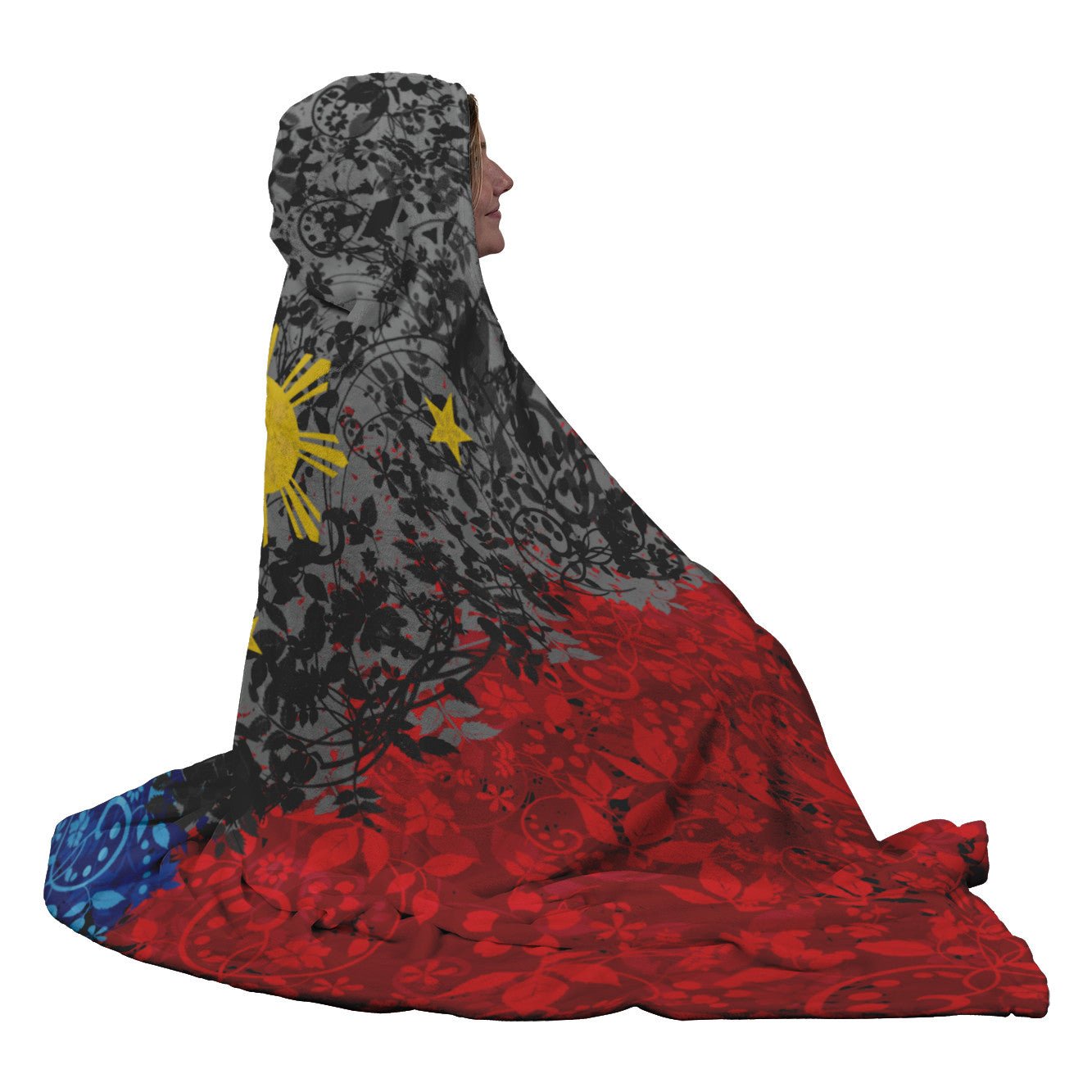 Philippine Floral Hooded BlanketHome Goods - My E Three