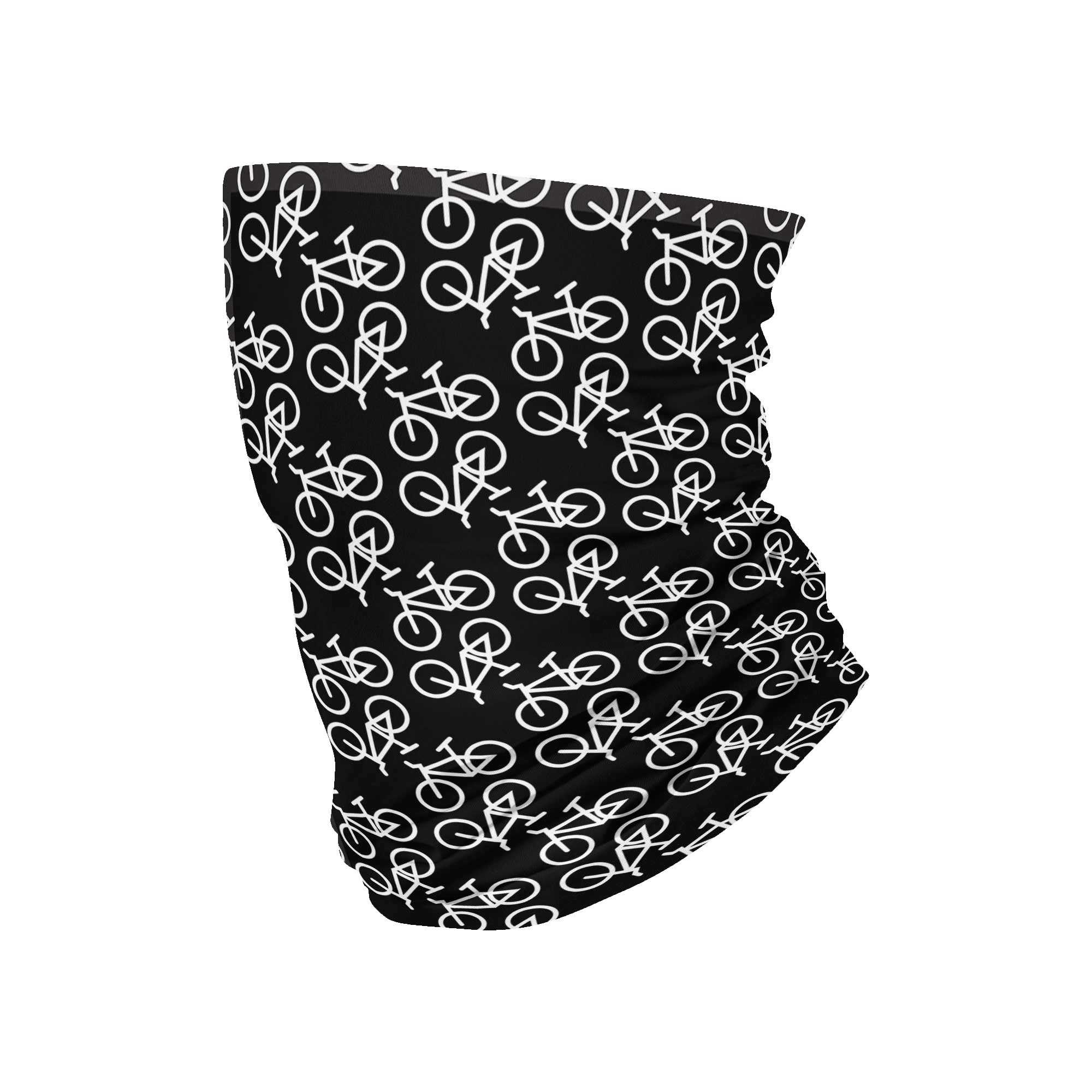 Black Bike Neck Gaiter fit Kids, Youth and PetiteNeck Gaiter - My E Three