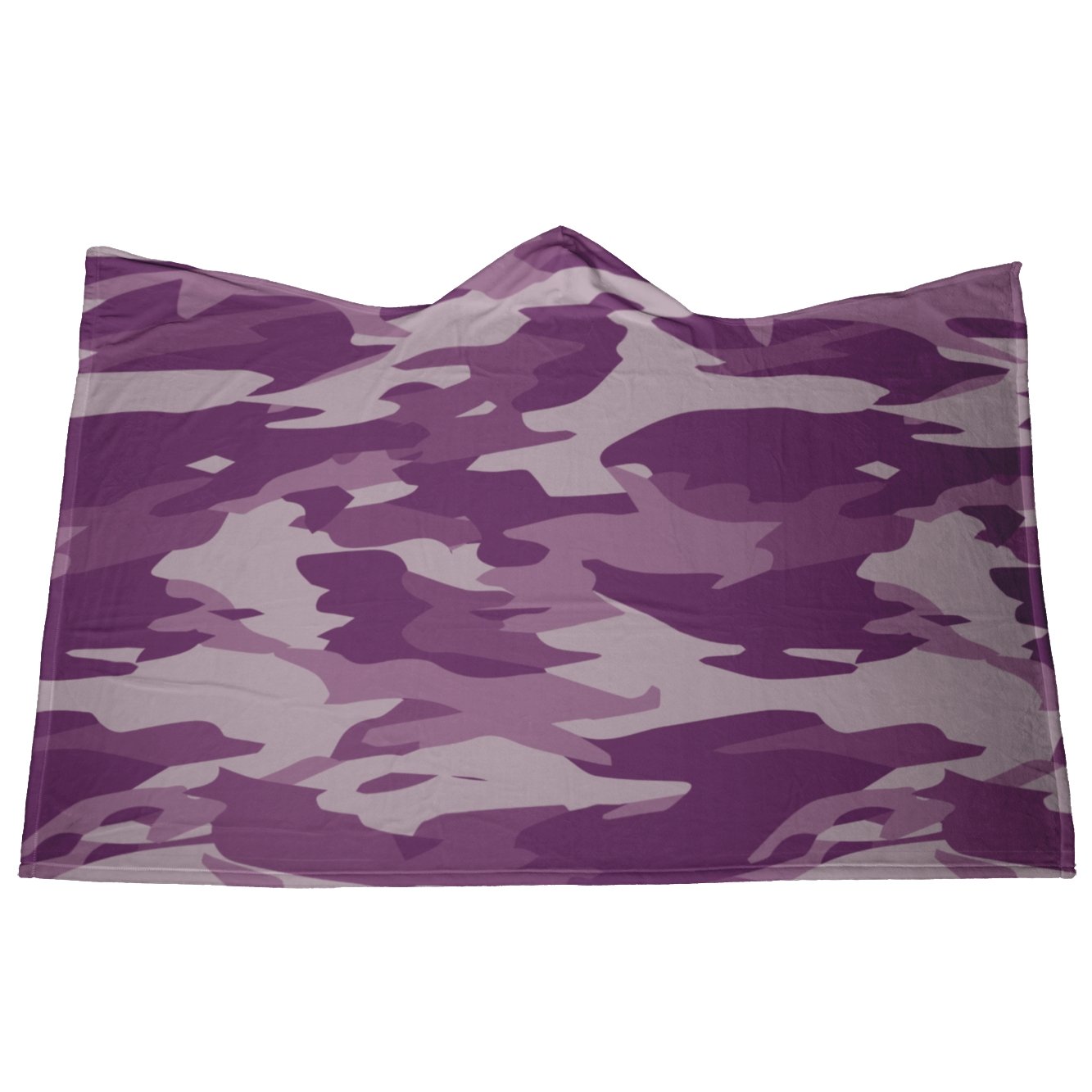 Purple Camo Hooded BlanketHooded Blanket - My E Three