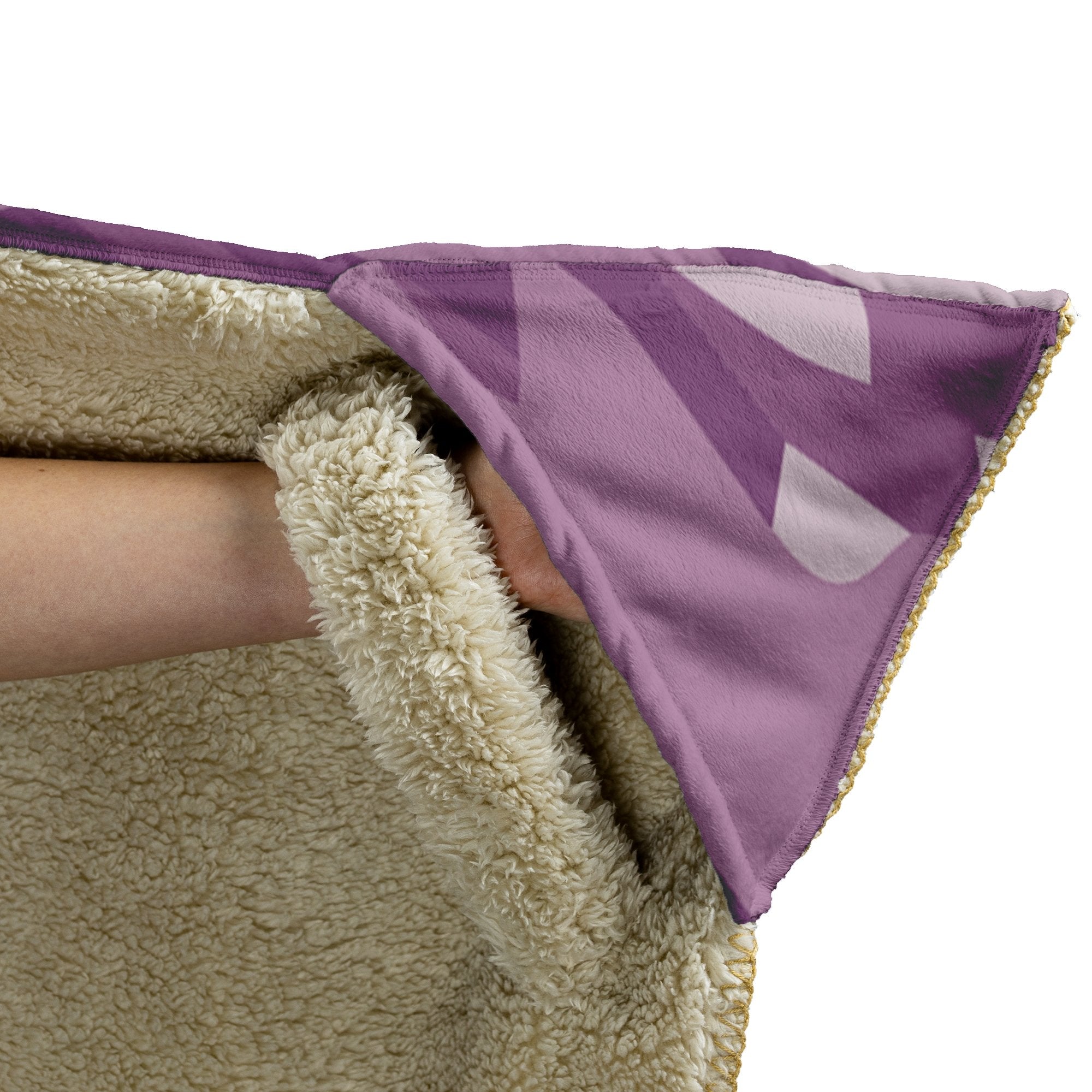 Purple Camo Hooded BlanketHooded Blanket - My E Three