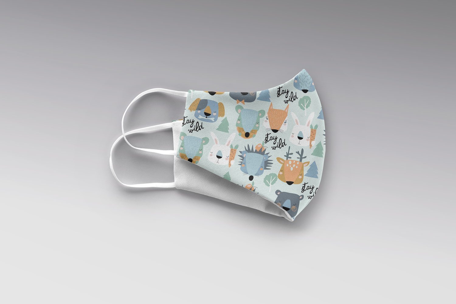 Stay Wild Animals MaskMask - My E Three