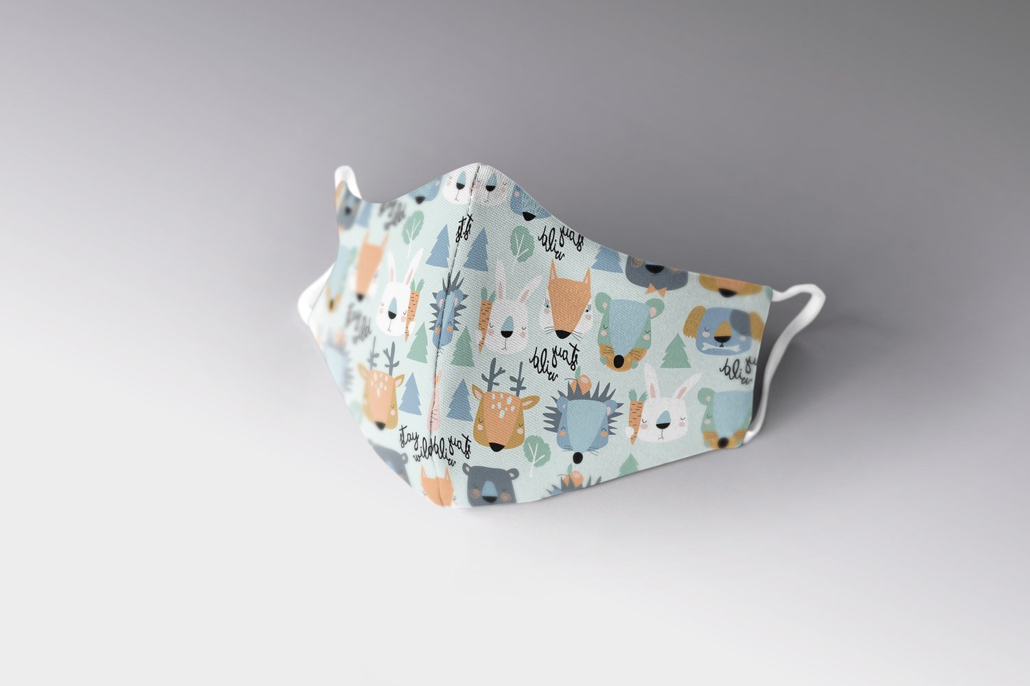 Stay Wild Animals MaskMask - My E Three