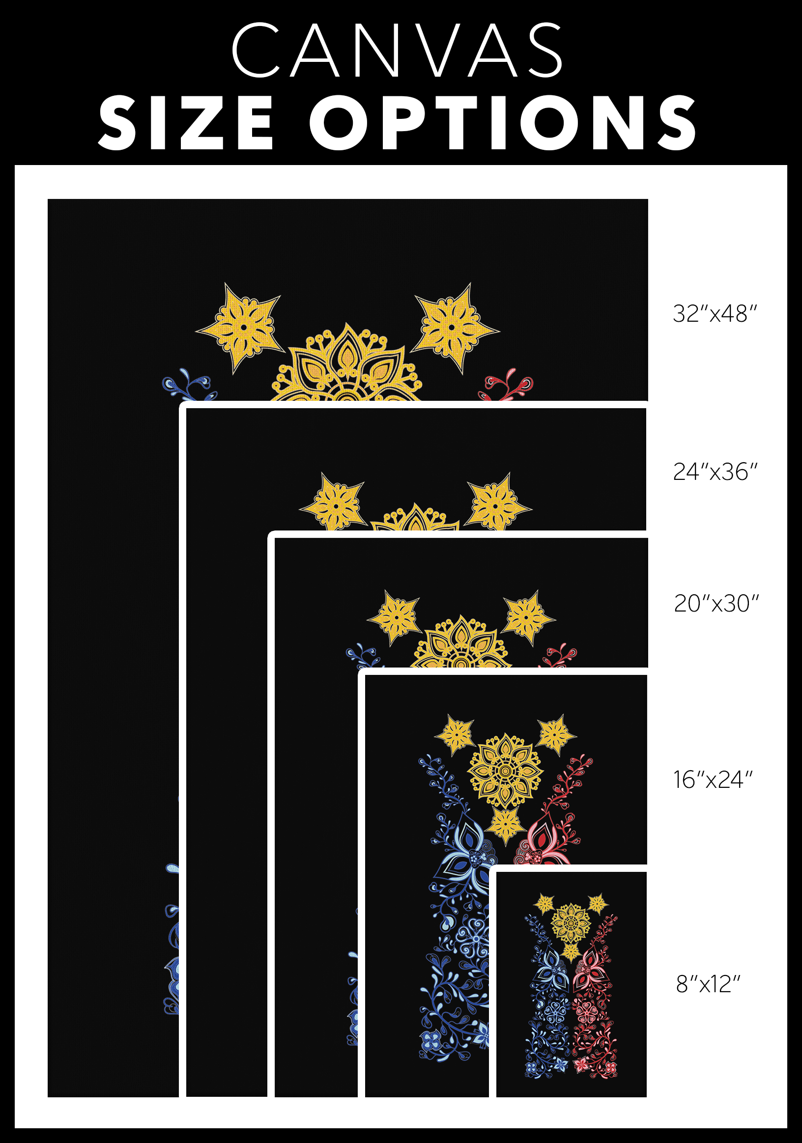 La Pinay Black Gallery CanvasCanvas Wall Art 3 - My E Three