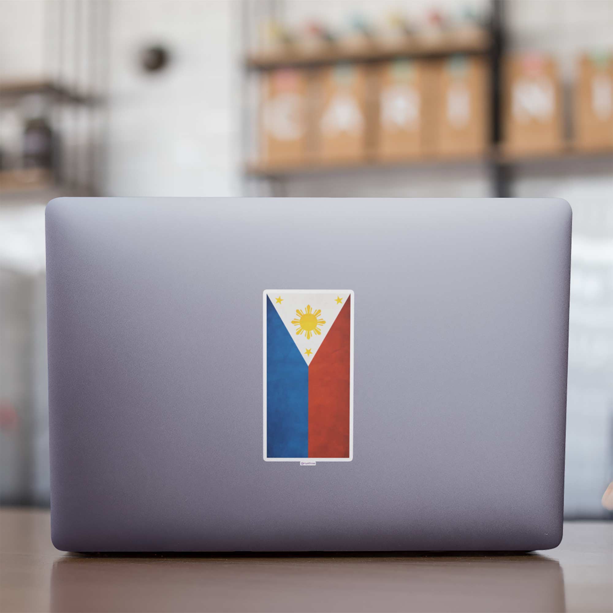 Vintage Philippines Flag Sticker or MagnetSticker or Magnet - My E Three
