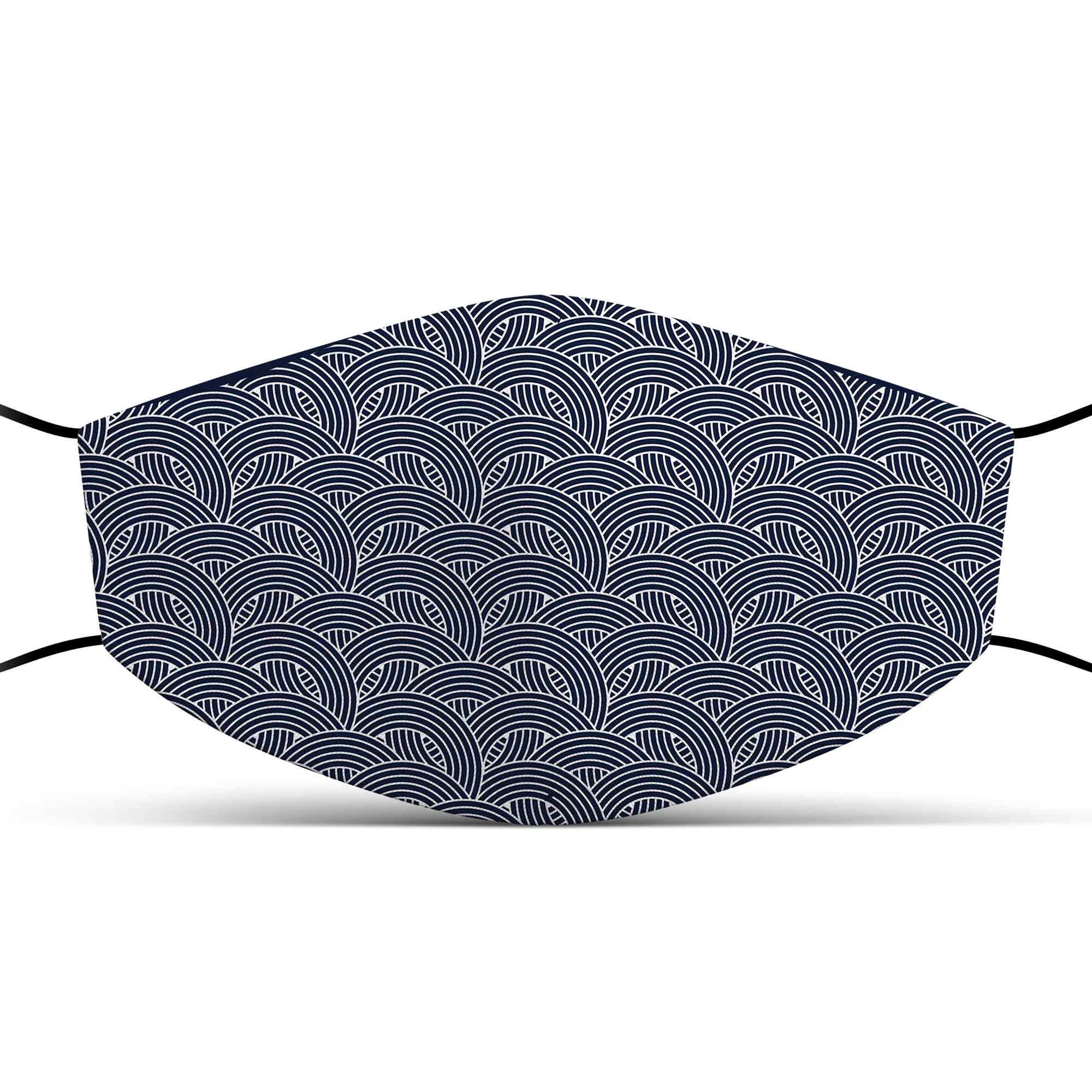 Waves face mask with pocketMask - My E Three