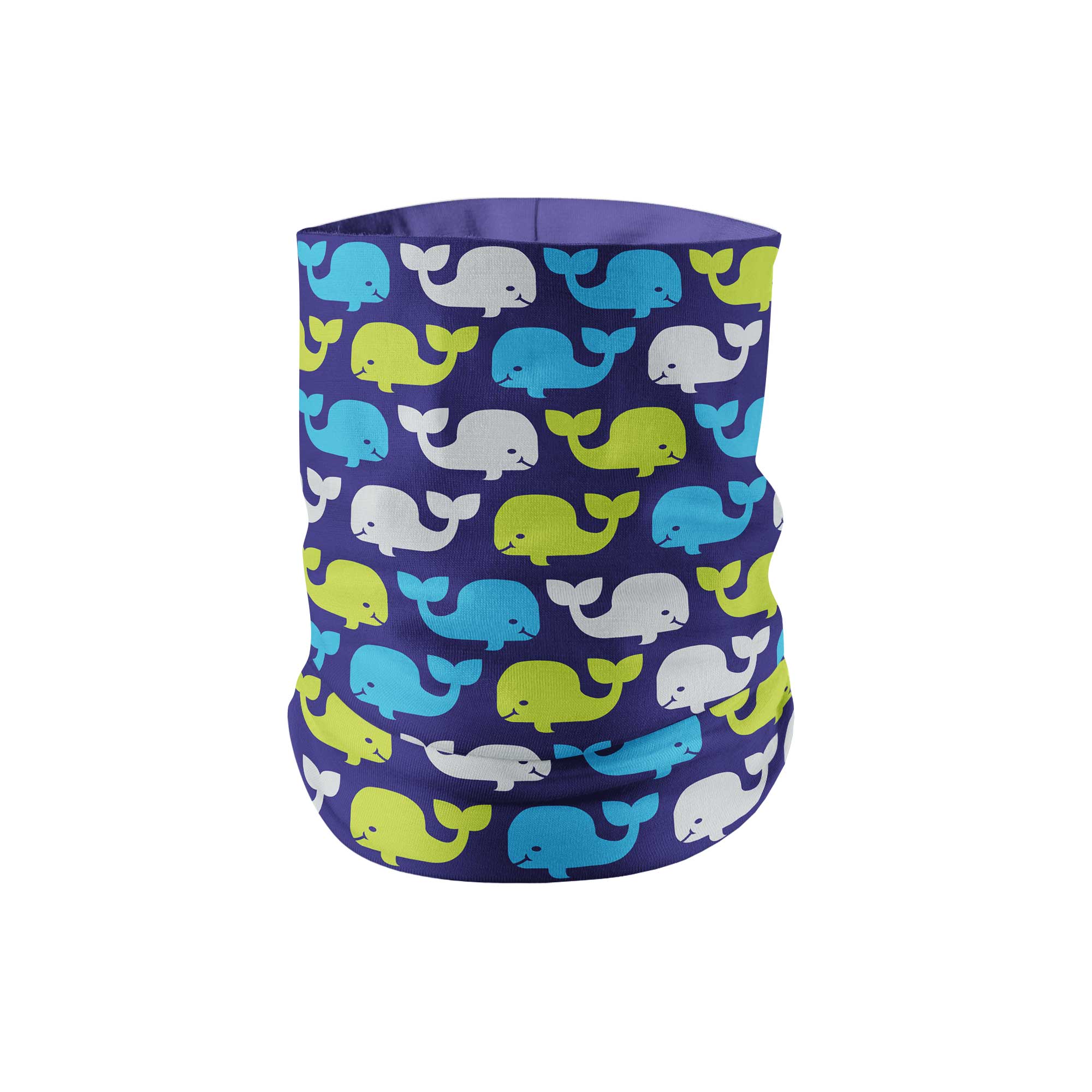 Whale Neck Gaiter fits Kids, Youth and PetiteNeck Gaiter - My E Three