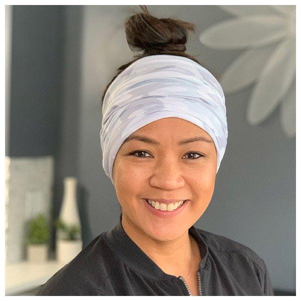 White Camo Neck GaiterNeck Gaiter - My E Three