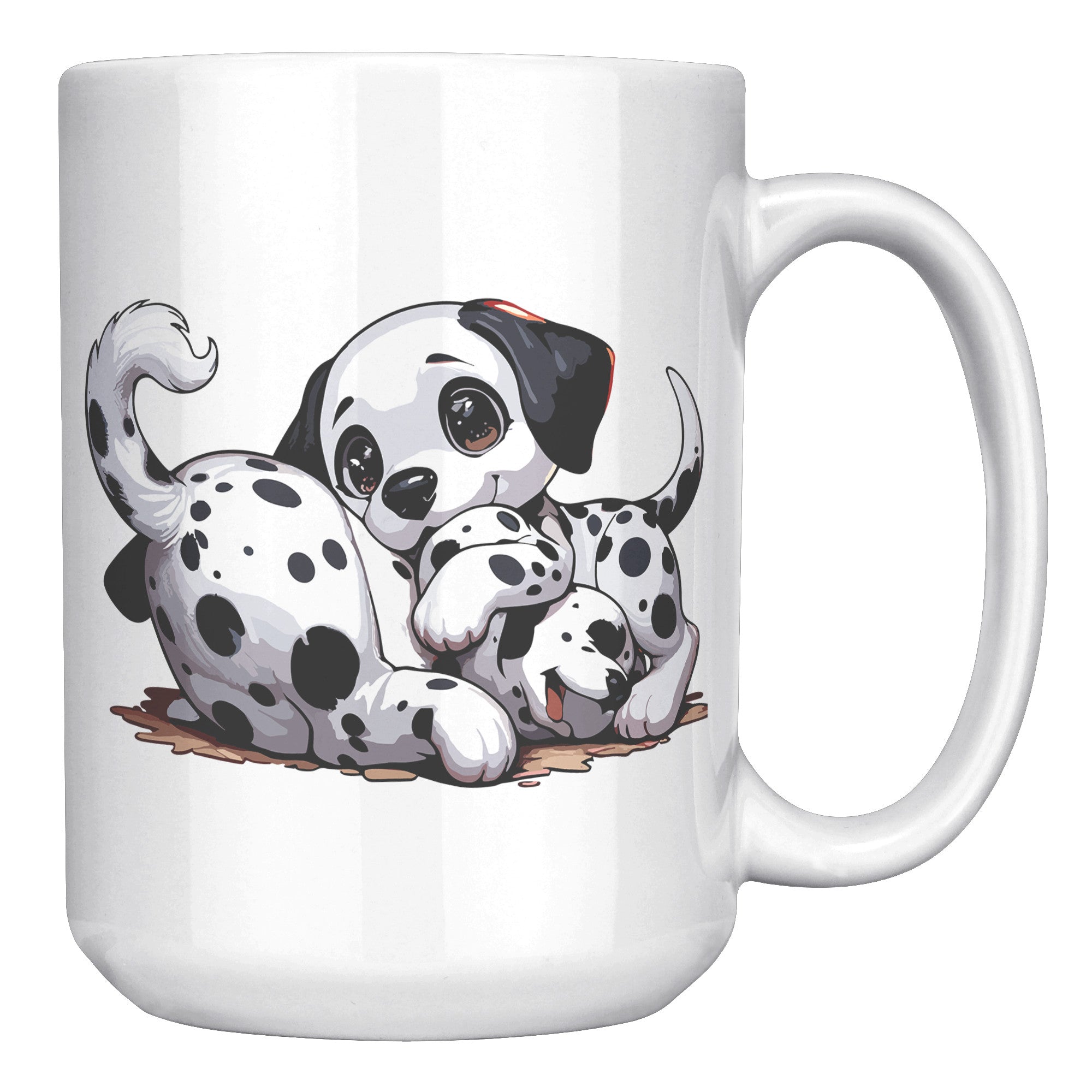 Dalmatian Cartoon Coffee Mug