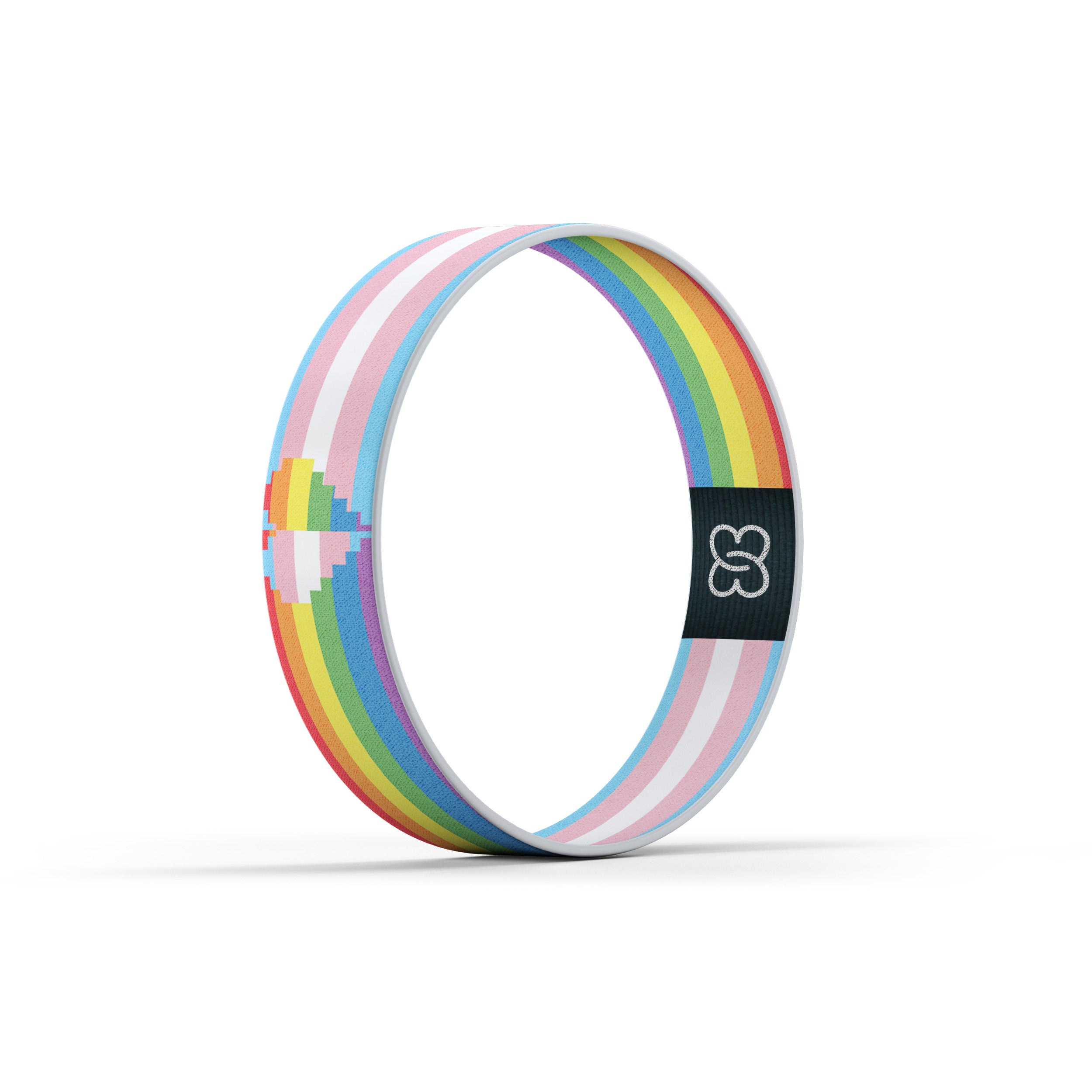 LGBTQ+ Pride Motivational Fabric Wristband
