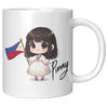 Load image into Gallery viewer, &quot;Cute Cartoon Filipino Pride Coffee Mug - Vibrant Pinoy Pride Cup - Perfect Gift for Filipinos - Colorful Philippines Heritage Mug&quot; - I