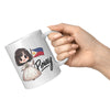 Load image into Gallery viewer, &quot;Cute Cartoon Filipino Pride Coffee Mug - Vibrant Pinoy Pride Cup - Perfect Gift for Filipinos - Colorful Philippines Heritage Mug&quot; - J