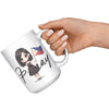 Load image into Gallery viewer, &quot;Cute Cartoon Filipino Pride Coffee Mug - Vibrant Pinoy Pride Cup - Perfect Gift for Filipinos - Colorful Philippines Heritage Mug&quot; - A1