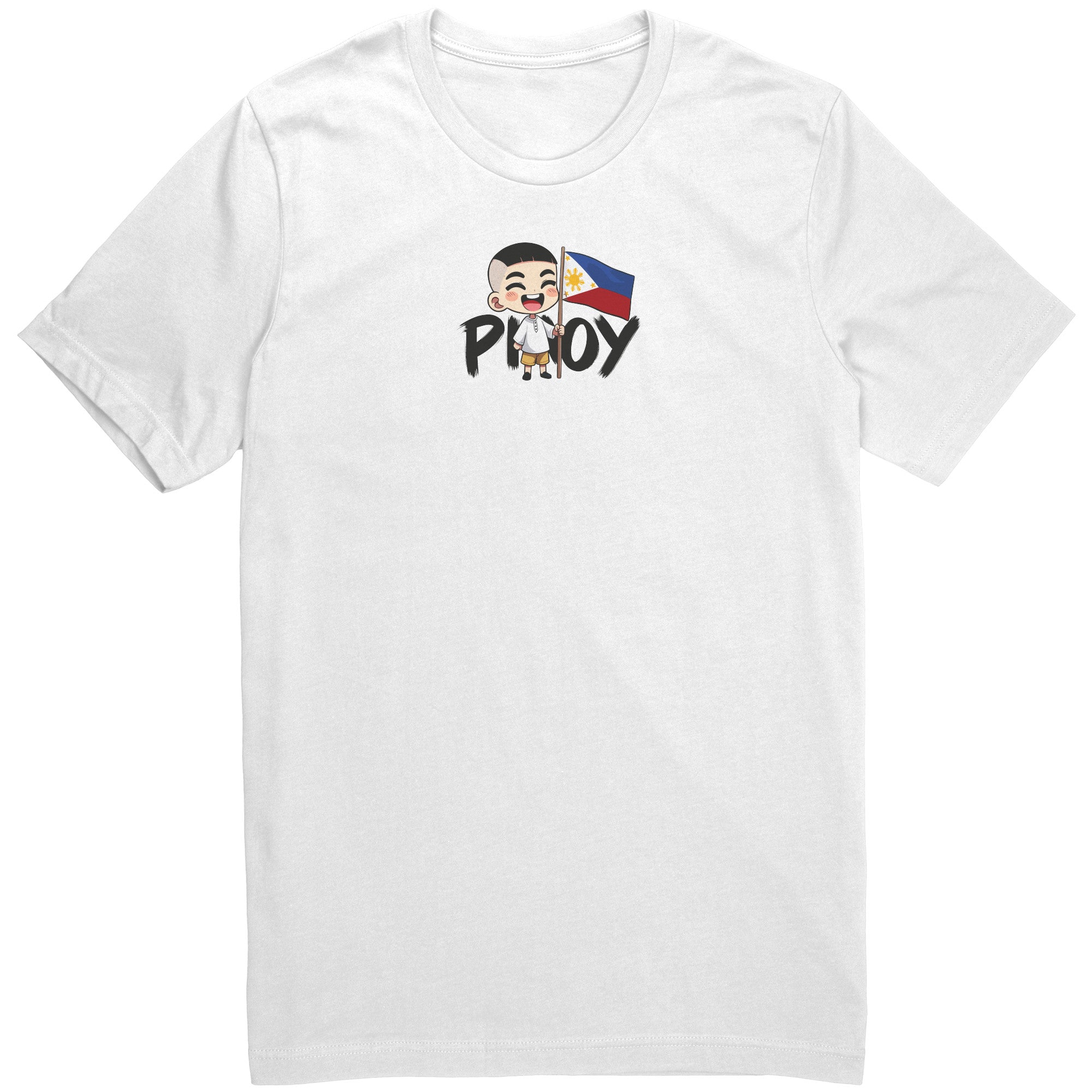 "Cute Cartoon Filipino Pride T-shirt - Vibrant Pinoy Pride Tee - Perfect Gift for Filipinos - Colorful Philippines Heritage Tee" - R