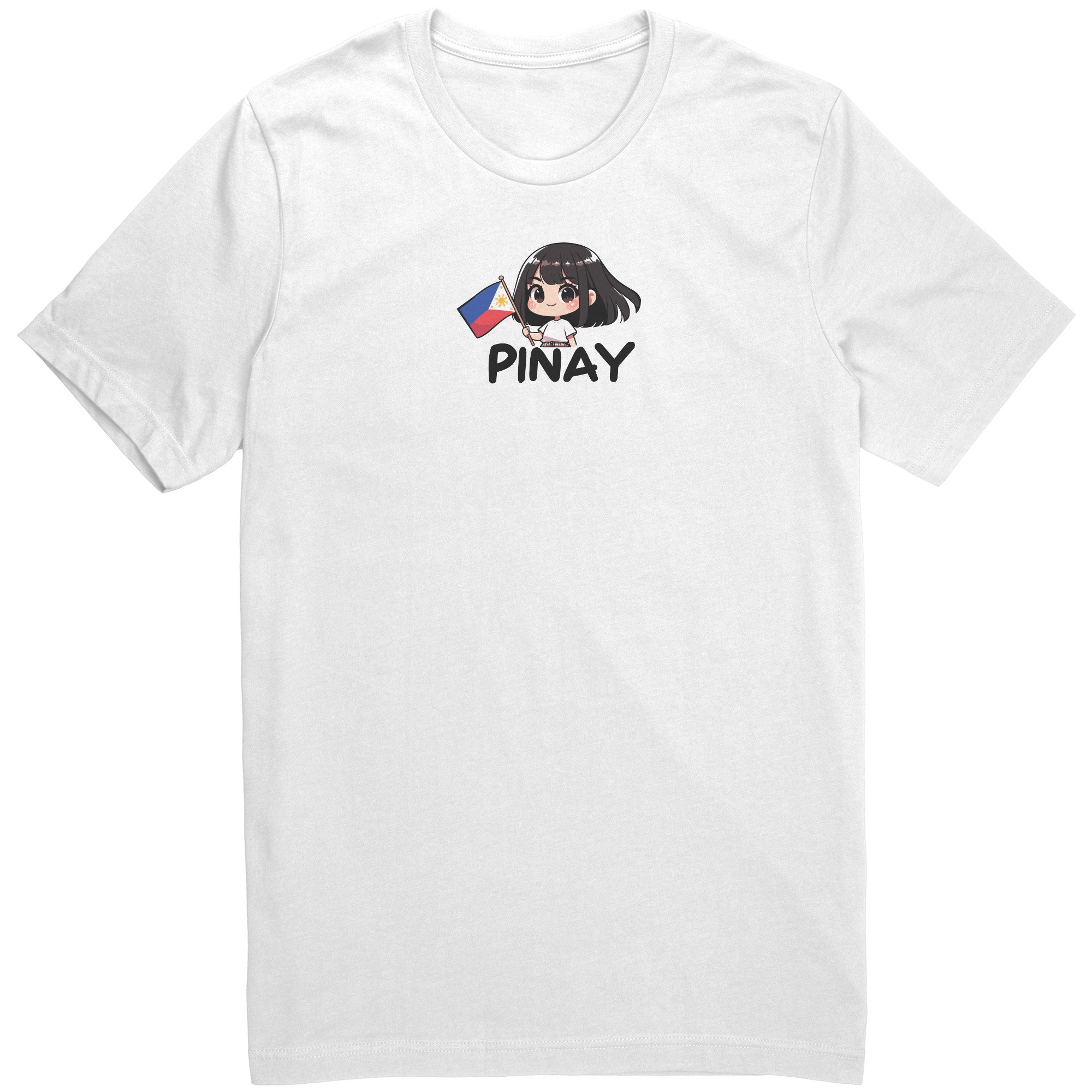 "Cute Cartoon Filipino Pride T-shirt - Vibrant Pinoy Pride Tee - Perfect Gift for Filipinos - Colorful Philippines Heritage Tee" - H