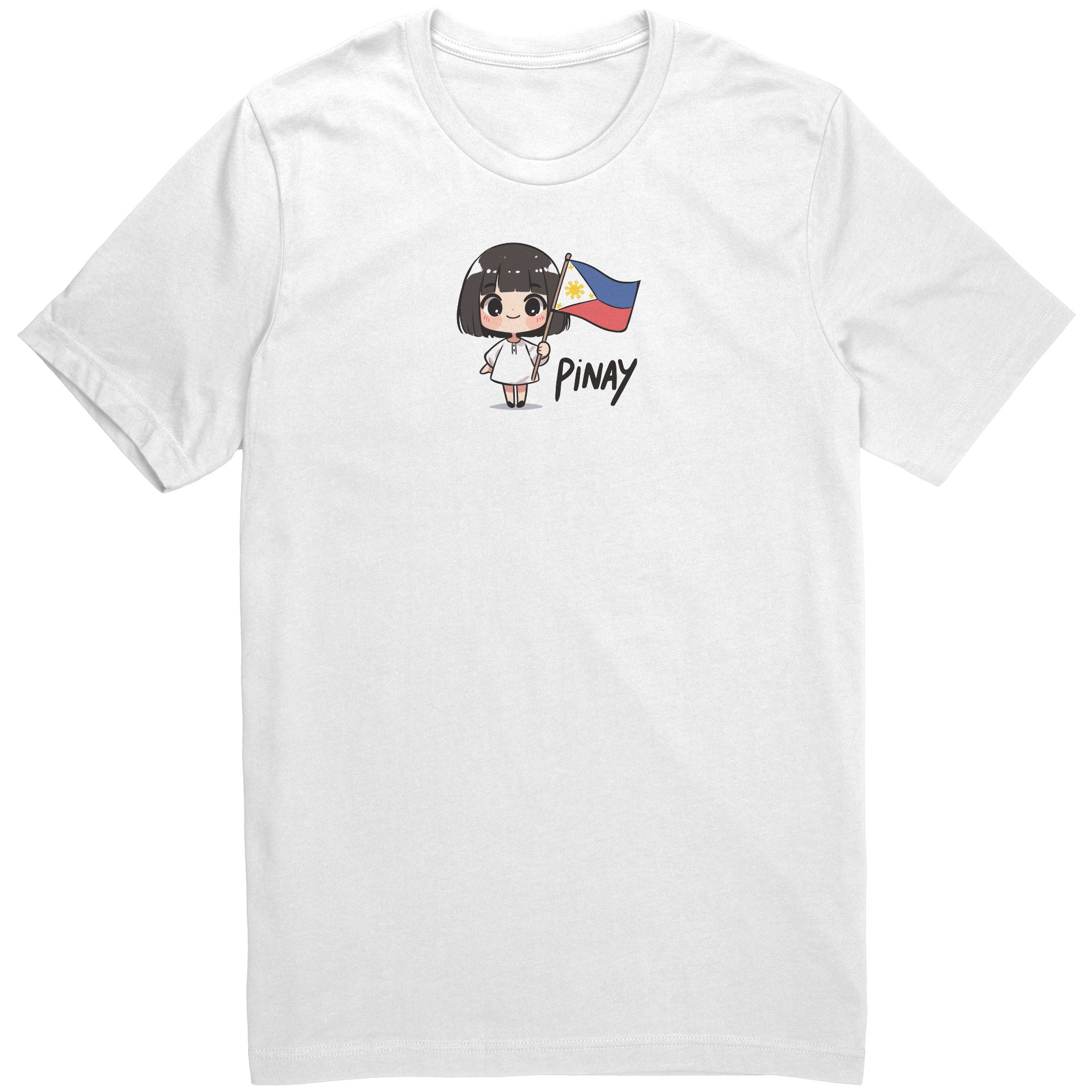 "Cute Cartoon Filipino Pride T-shirt - Vibrant Pinoy Pride Tee - Perfect Gift for Filipinos - Colorful Philippines Heritage Tee" - G