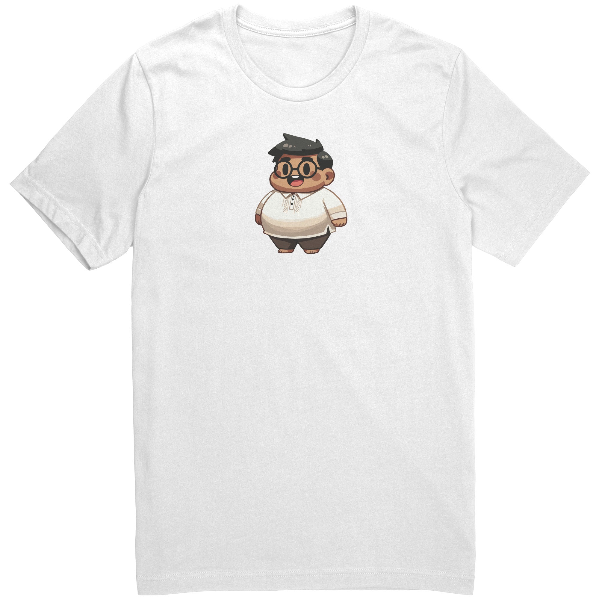 "Cute Cartoon Filipino Pride T-shirt - Vibrant Pinoy Pride Tee - Perfect Gift for Filipinos - Colorful Philippines Heritage Tee" - V