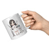 11 oz Custom Cartoon Dentist DDS Coffee Mug - Adorable Dental Cartoon Cup - Fun Gift for Dentists & Dental Students - Smile-Inspiring Morning Brew Holder -EE