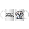 11oz French Bulldog Cartoon Coffee Mug - Frenchie Lover Coffee Mug - Perfect Gift for French Bulldog Owners - Adorable Bat-Eared Dog Coffee Mug - K
