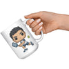 Load image into Gallery viewer, &quot;Funko Pop Style Pickle Ball Player Boy Coffee Mug - Cute Athletic Cup - Perfect Gift for Pickle Ball Enthusiasts - Sporty Boy Apparel&quot; - G1