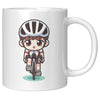 Load image into Gallery viewer, &quot;Funko Pop Triathlon Athlete Coffee Mug - Multisport Morning Brew Cup - Ideal Gift for Triathletes - Swim, Bike, Run Inspired Mug&quot; - I